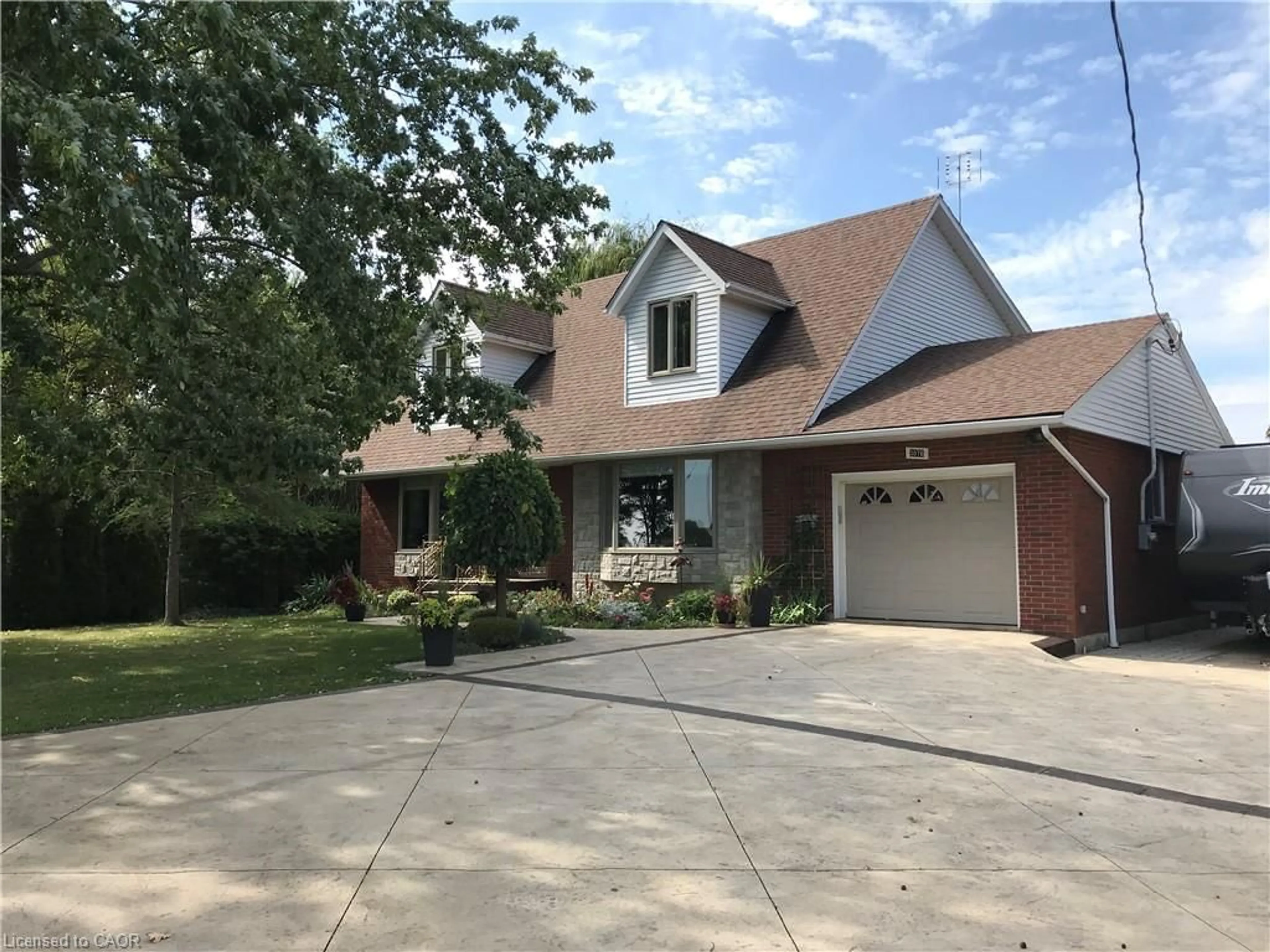 Home with brick exterior material, street for 3076 Grassie Rd, Grassie Ontario L0R 1M0