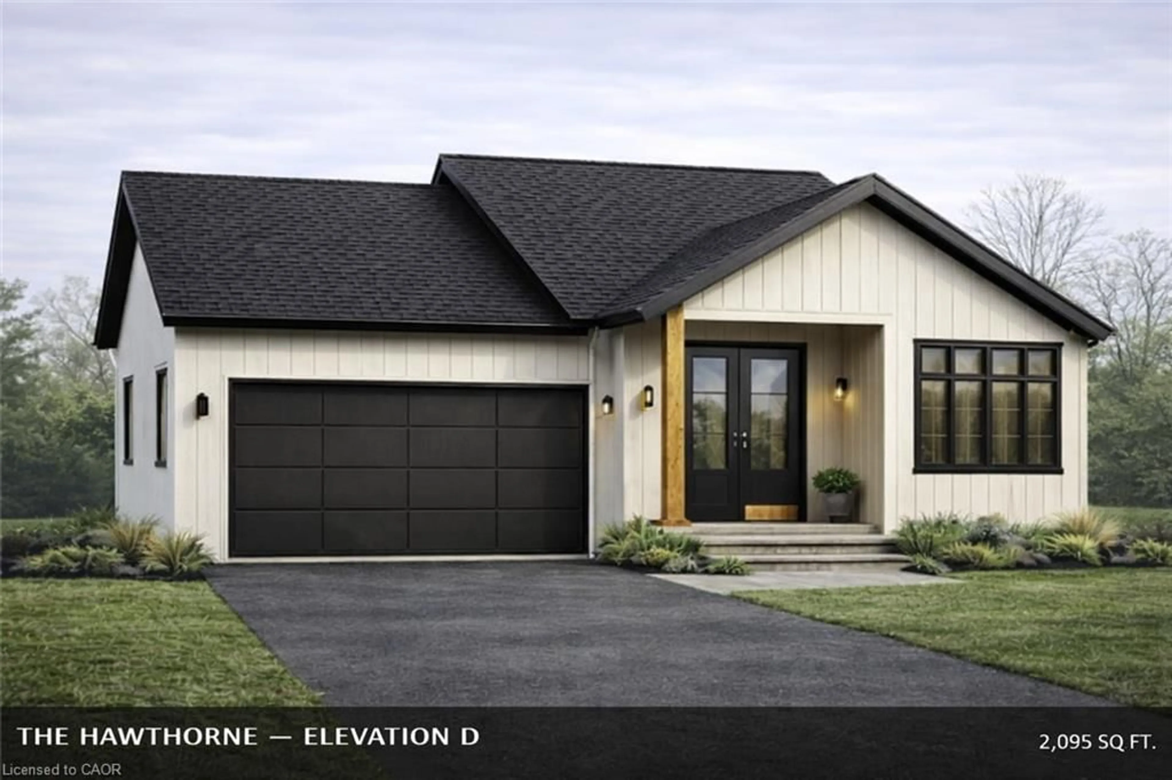 Home with vinyl exterior material, street for 91 Pike Creek Dr, Cayuga Ontario N0A 1E0