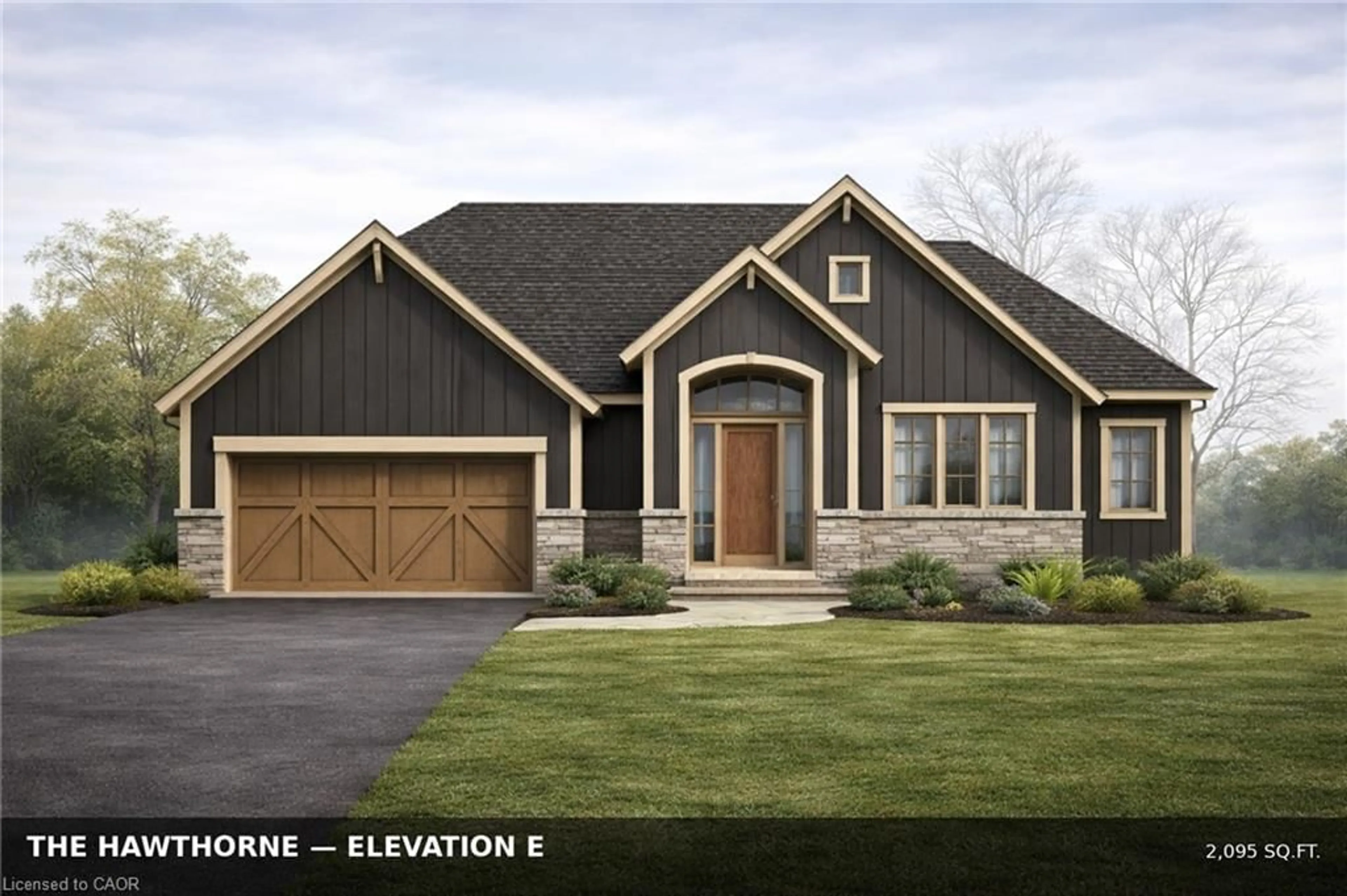 Home with vinyl exterior material, unknown for 91 Pike Creek Dr, Cayuga Ontario N0A 1E0