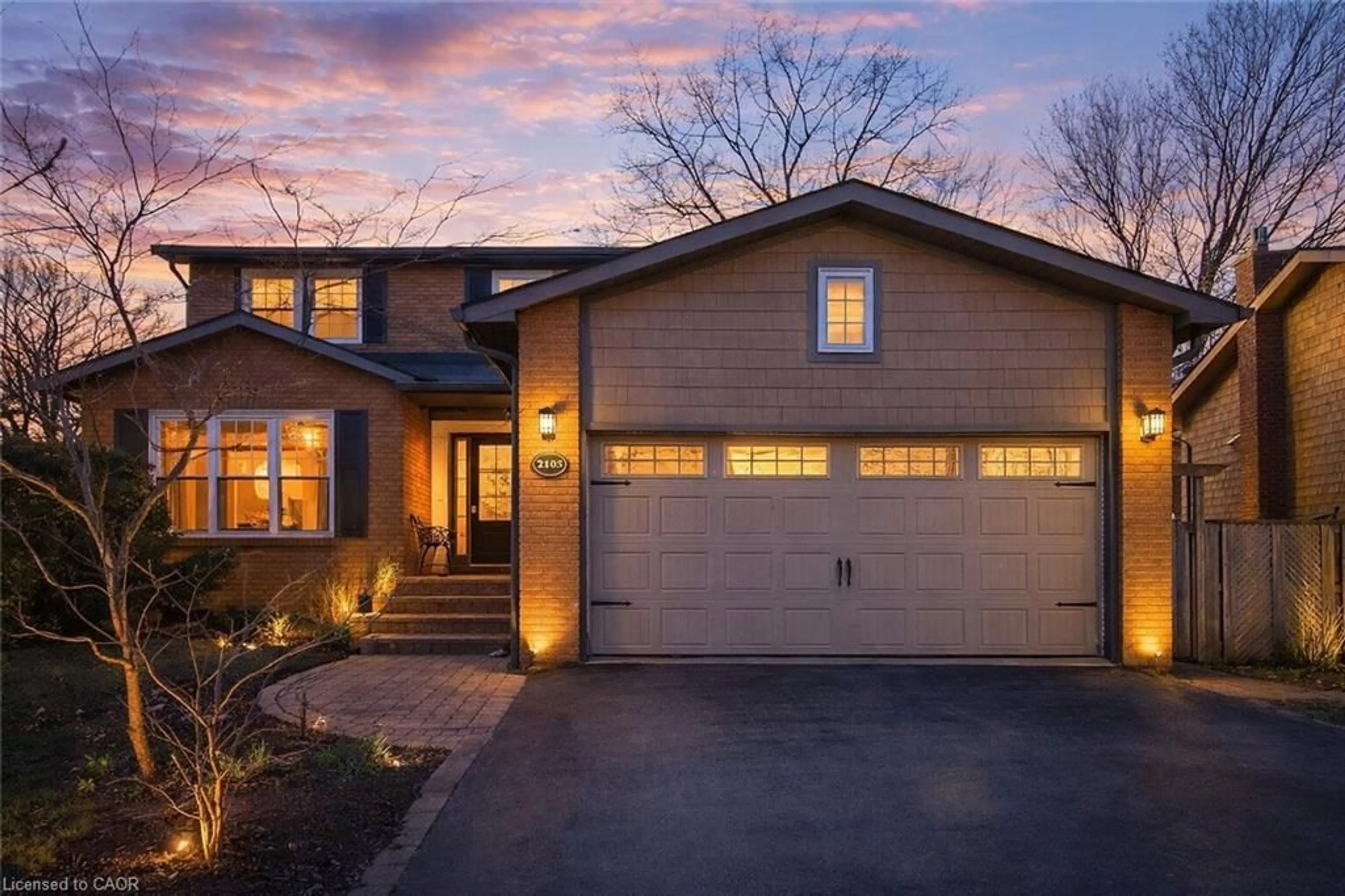 Home with brick exterior material, street for 2103 Constance Dr, Halton Ontario L6J 5V1