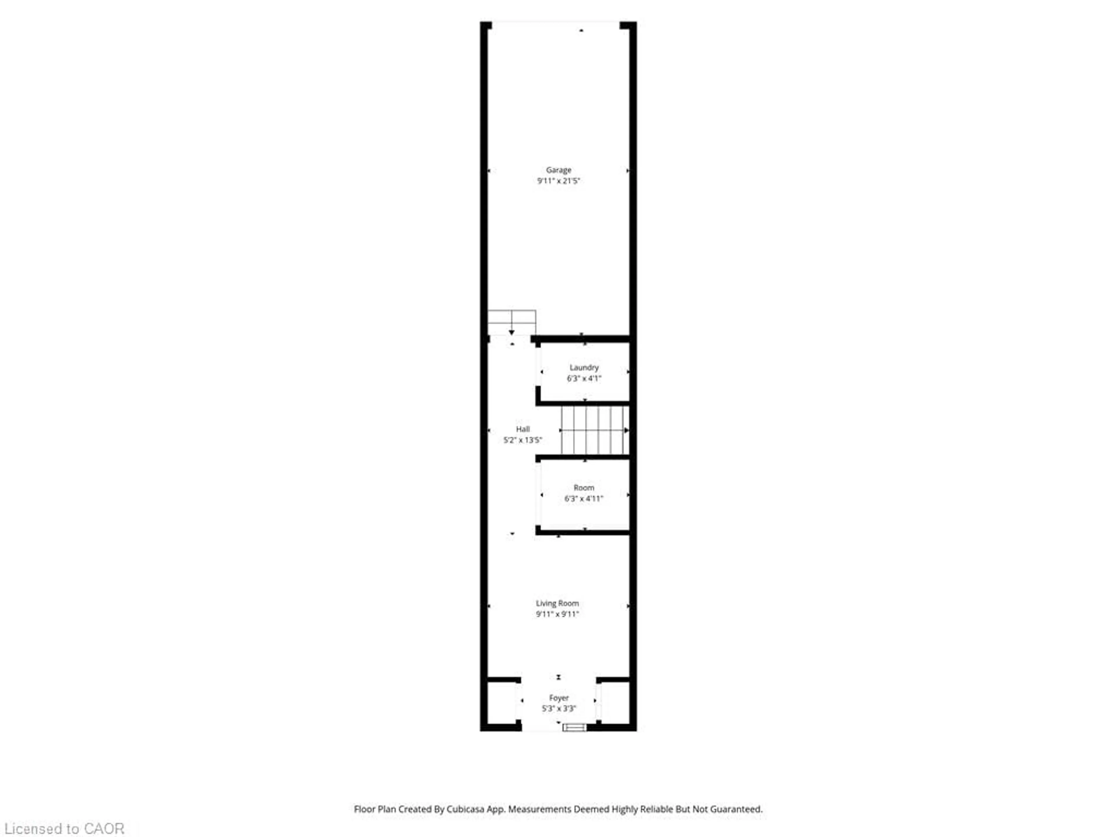 Floor plan for 107 Westra Dr #59, Guelph/Eramosa Ontario N1K 0A5