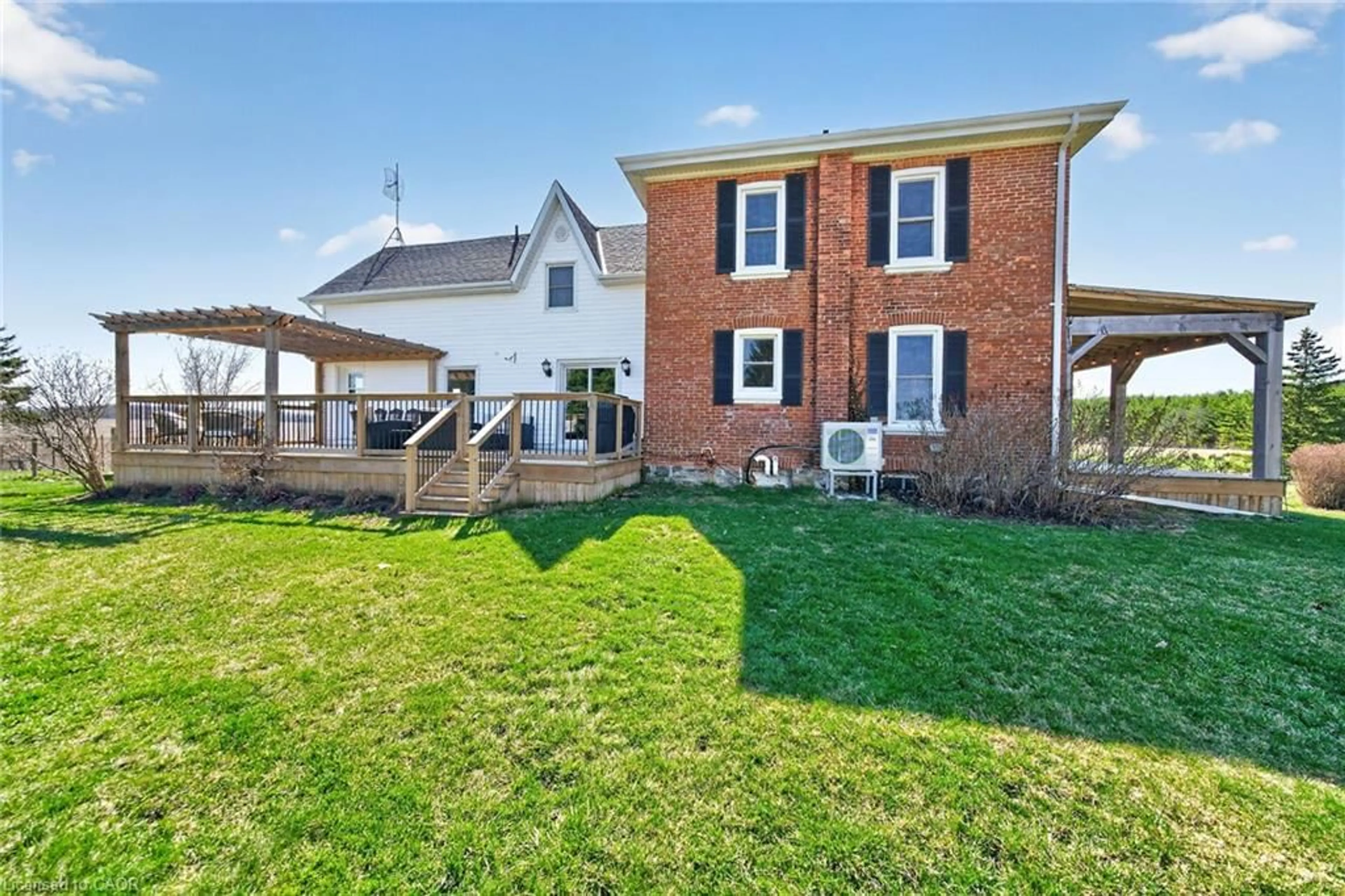 A pic from outside/outdoor area/front of a property/back of a property/a pic from drone, unknown for 680 Haldimand Rd 9, Hagersville Ontario N0A 1H0