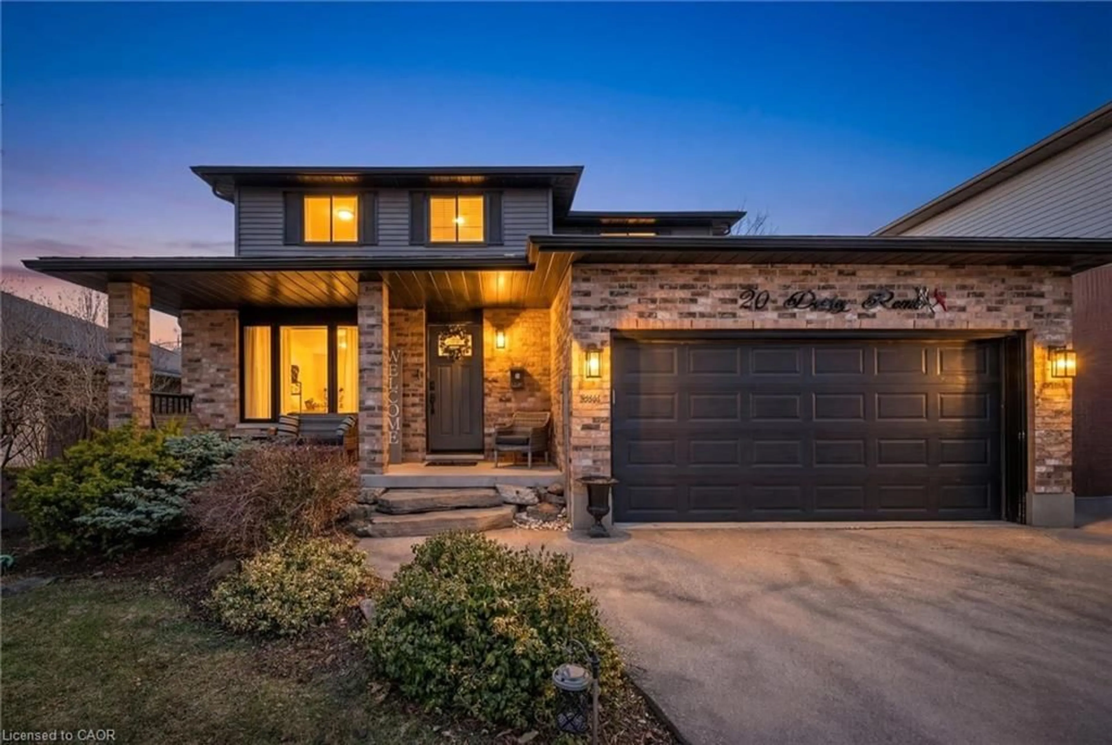 Home with brick exterior material, street for 20 Darby Rd, Guelph Ontario N1K 1R4