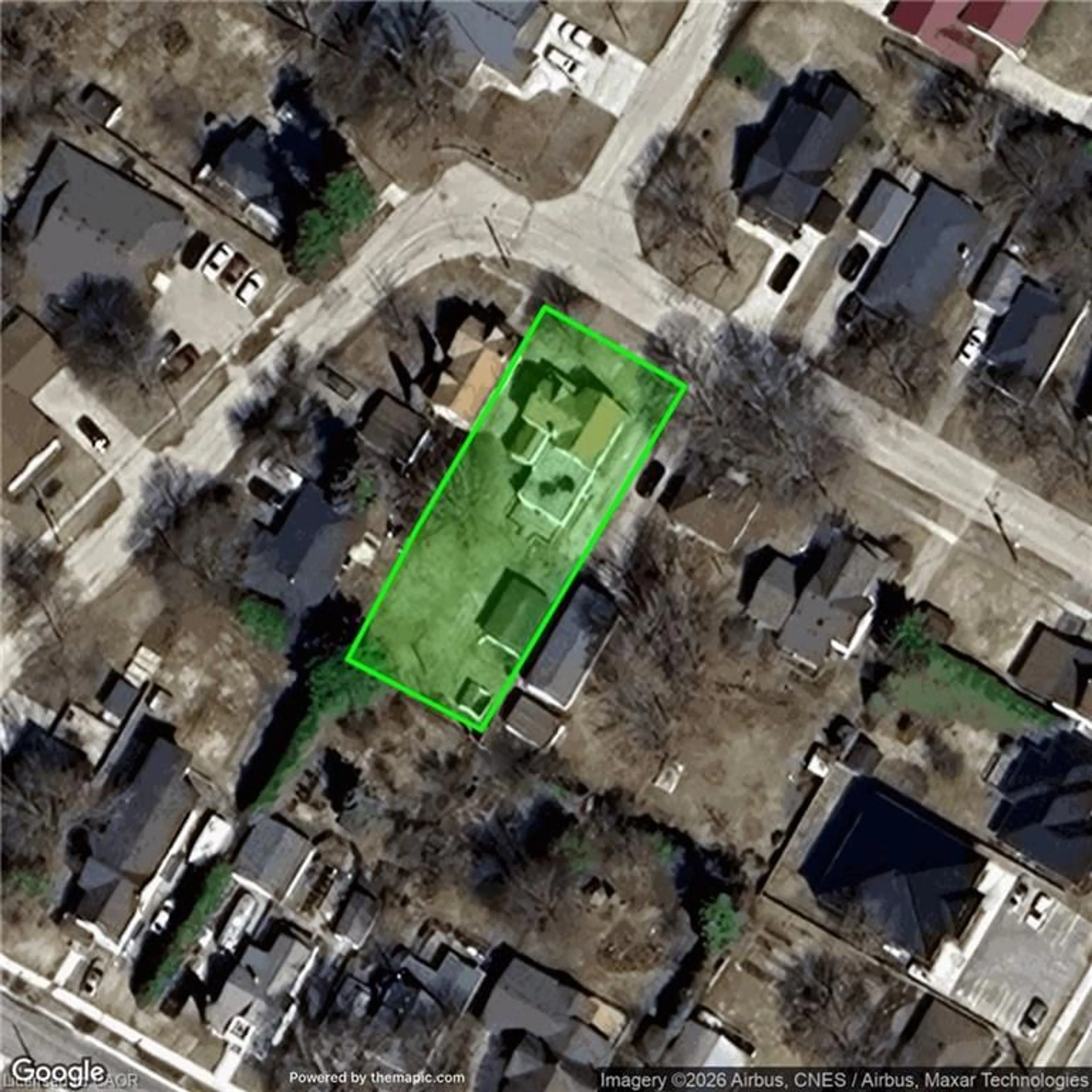A pic from outside/outdoor area/front of a property/back of a property/a pic from drone, street for 476-478 Campbell St, Listowel Ontario N4W 1J3