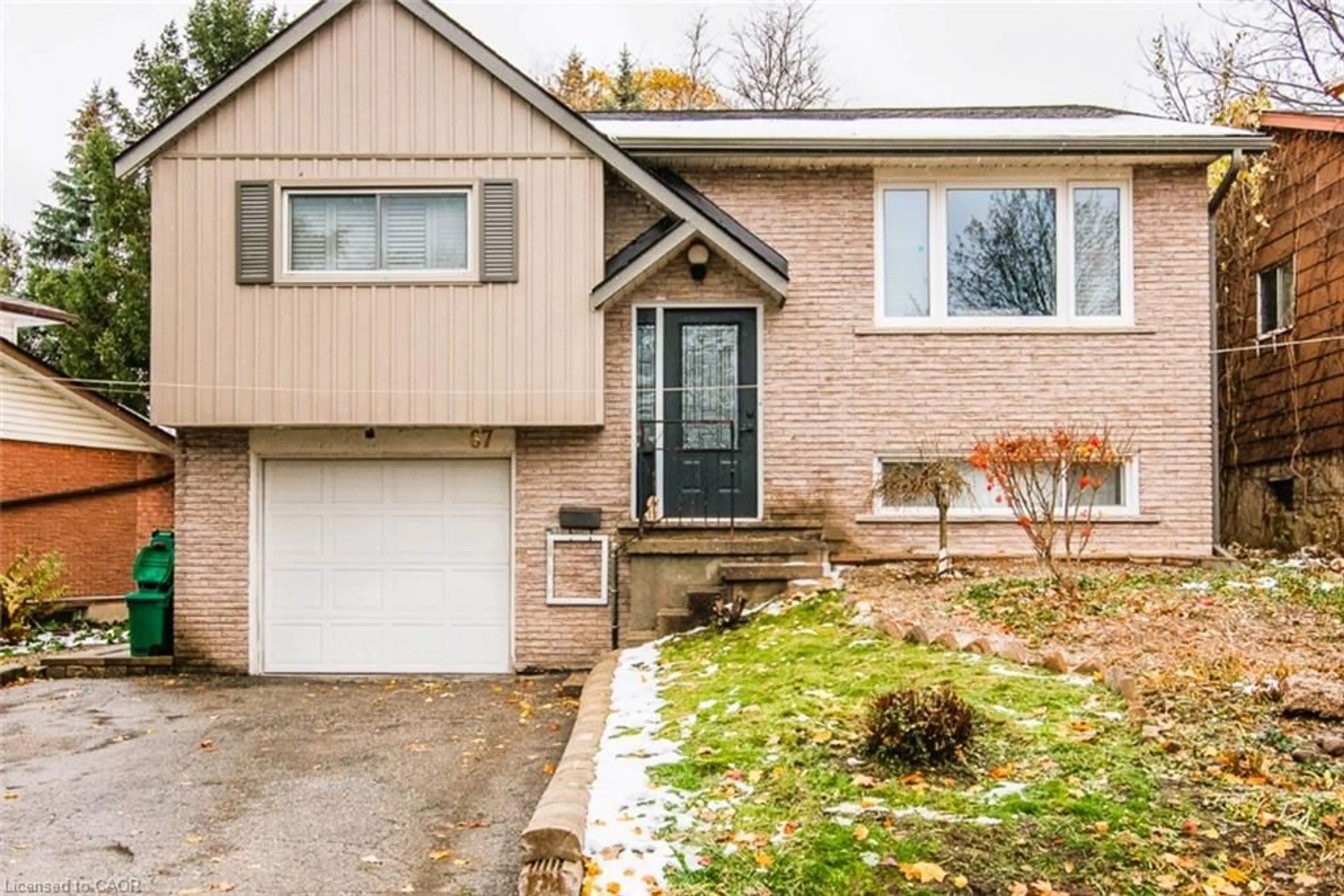 Home with brick exterior material, street for 67 Pinemeadow Cres, Waterloo Ontario N2T 1A6