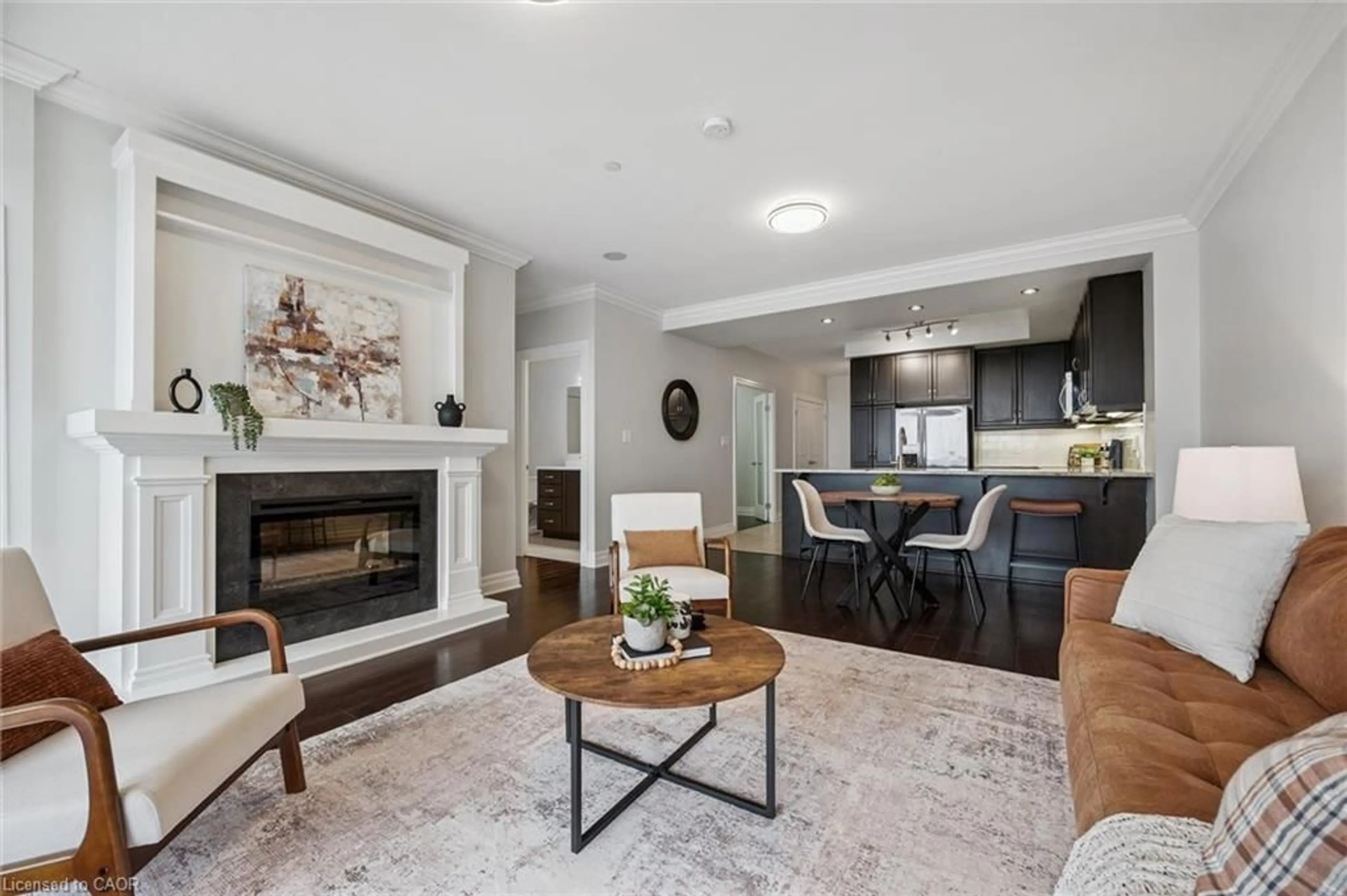 Living room with furniture, unknown for 160 Macdonell St #1108, Guelph Ontario N1H 0A9