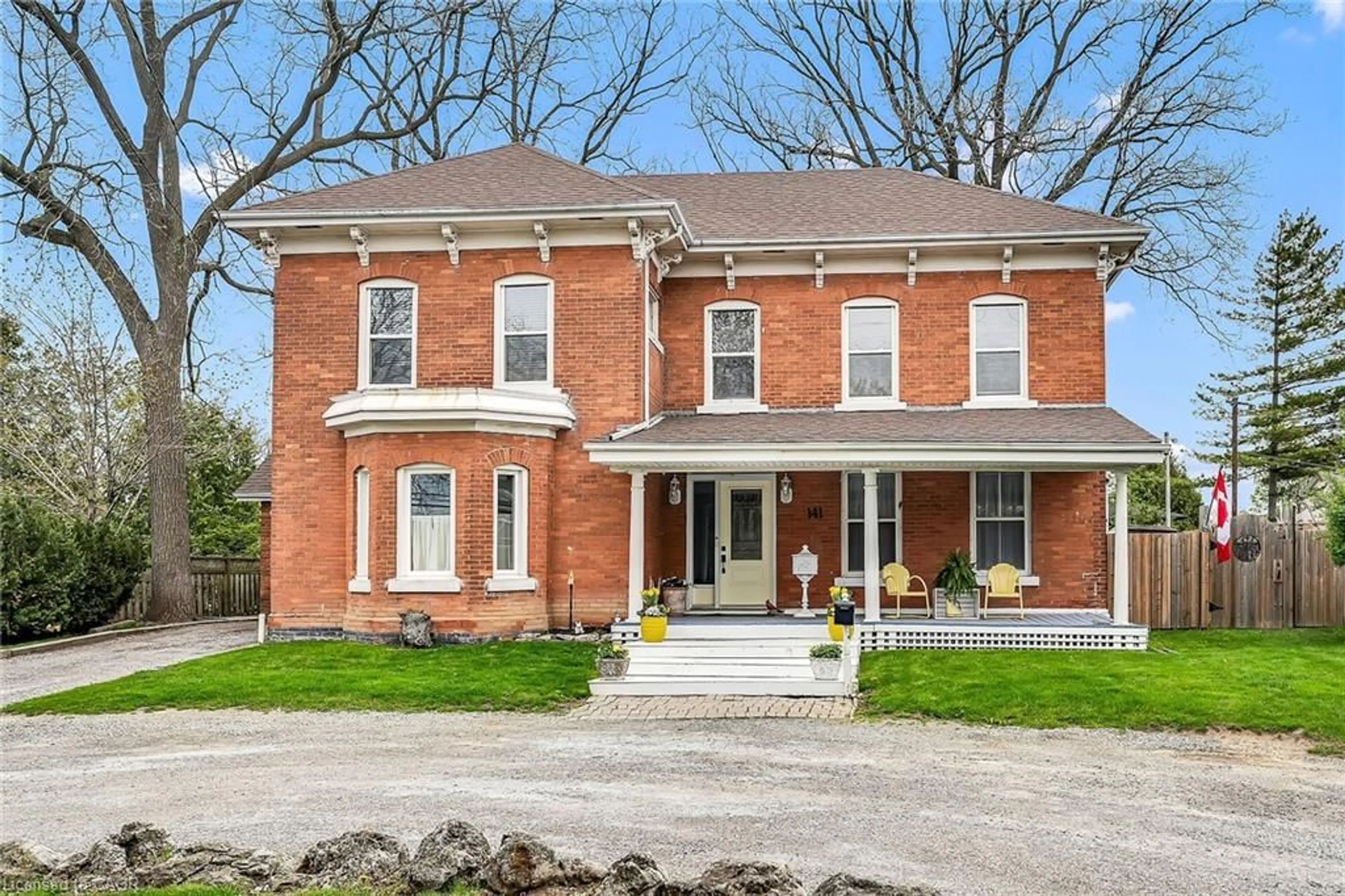 Home with brick exterior material, street for 141 Mount Albion Rd, Hamilton Ontario L8K 5S7