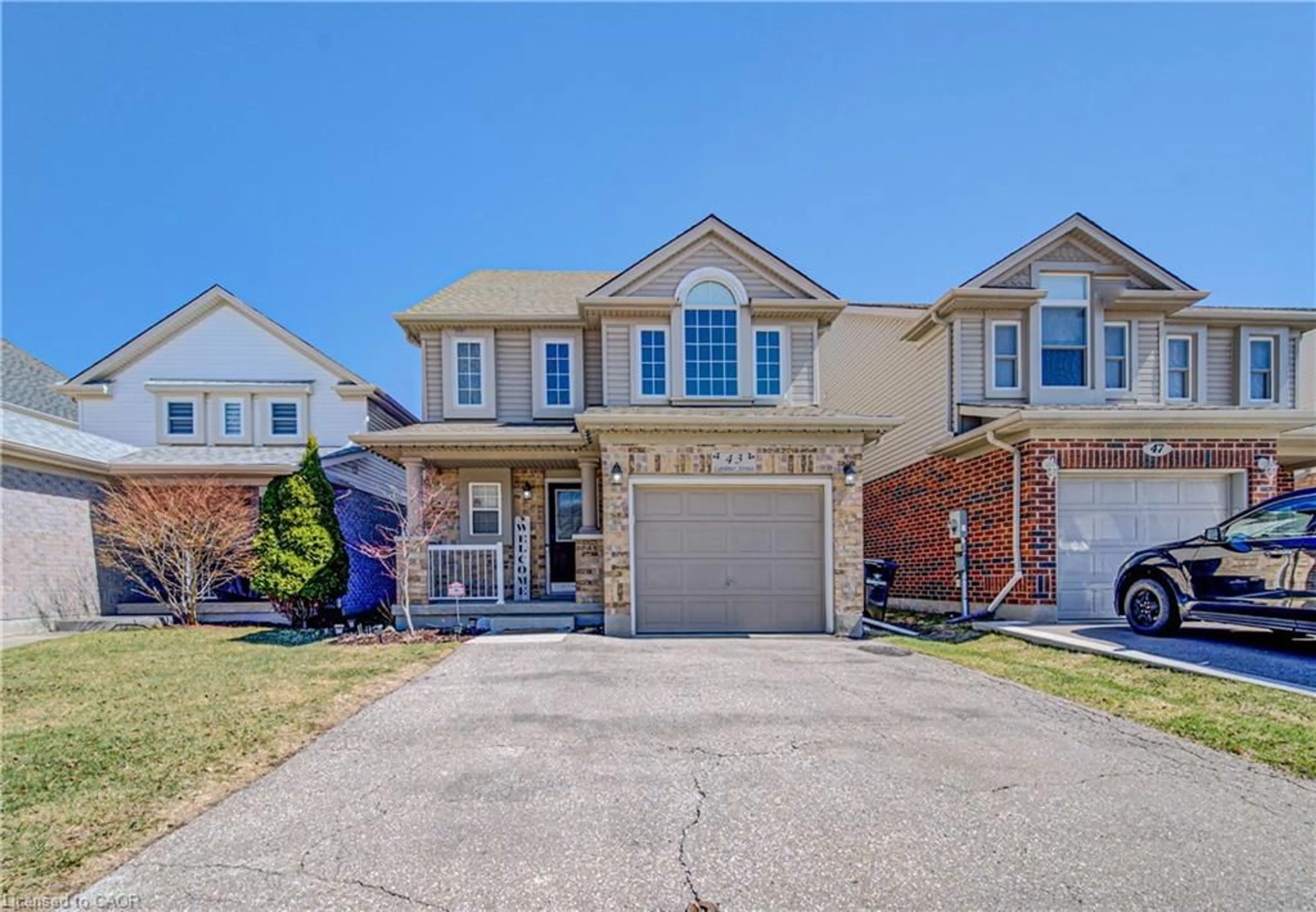 Home with brick exterior material, street for 43 Lardner St, Cambridge Ontario N3C 4L2