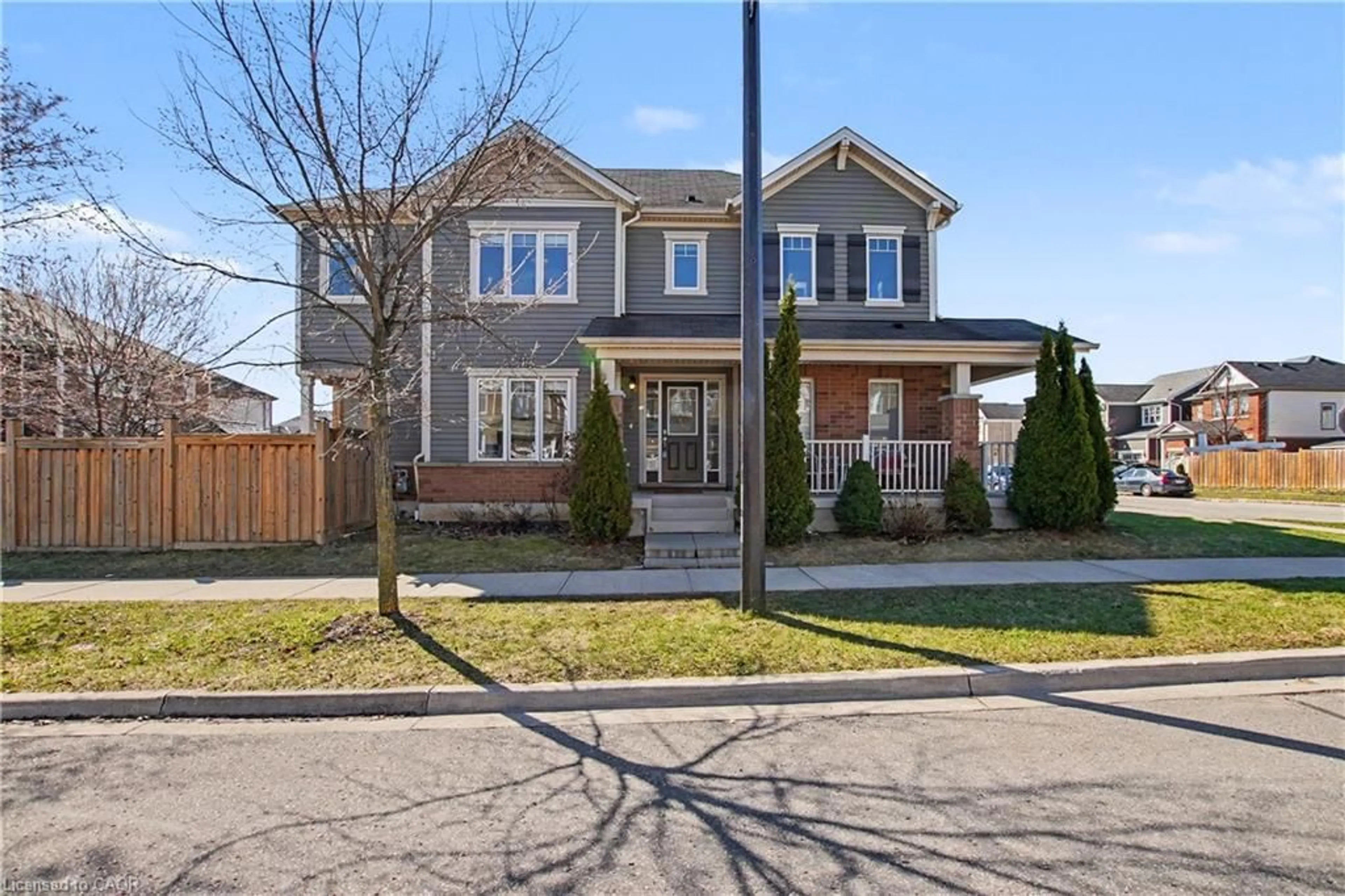 Home with brick exterior material, street for 60 Postmaster Dr, Kitchener Ontario N2R 0J2