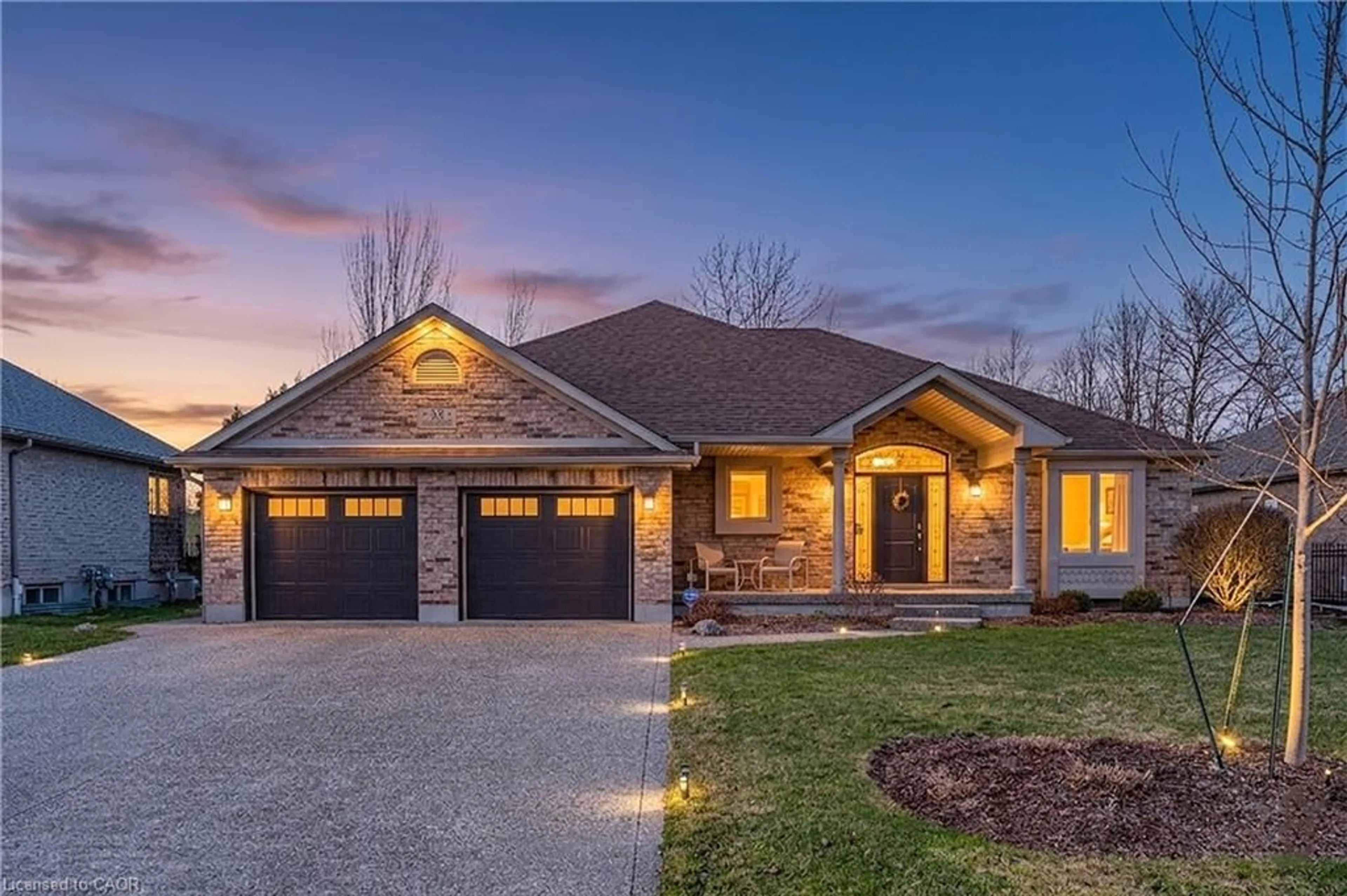 Home with brick exterior material, street for 38 Rhine Meadow Rd, Heidelberg Ontario N0B 2M1