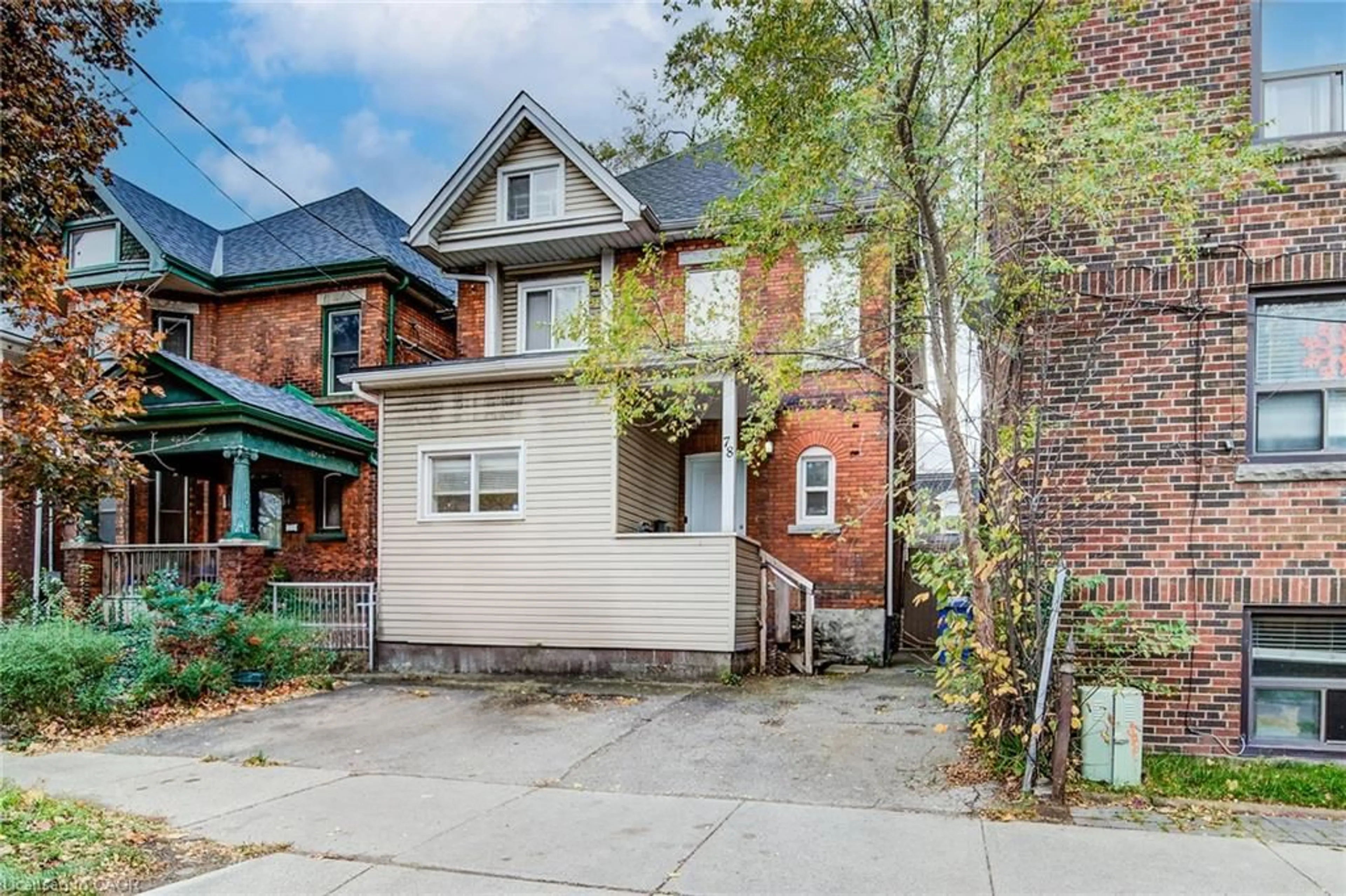 Home with brick exterior material, street for 78 Stinson St, Hamilton Ontario L8N 1S2