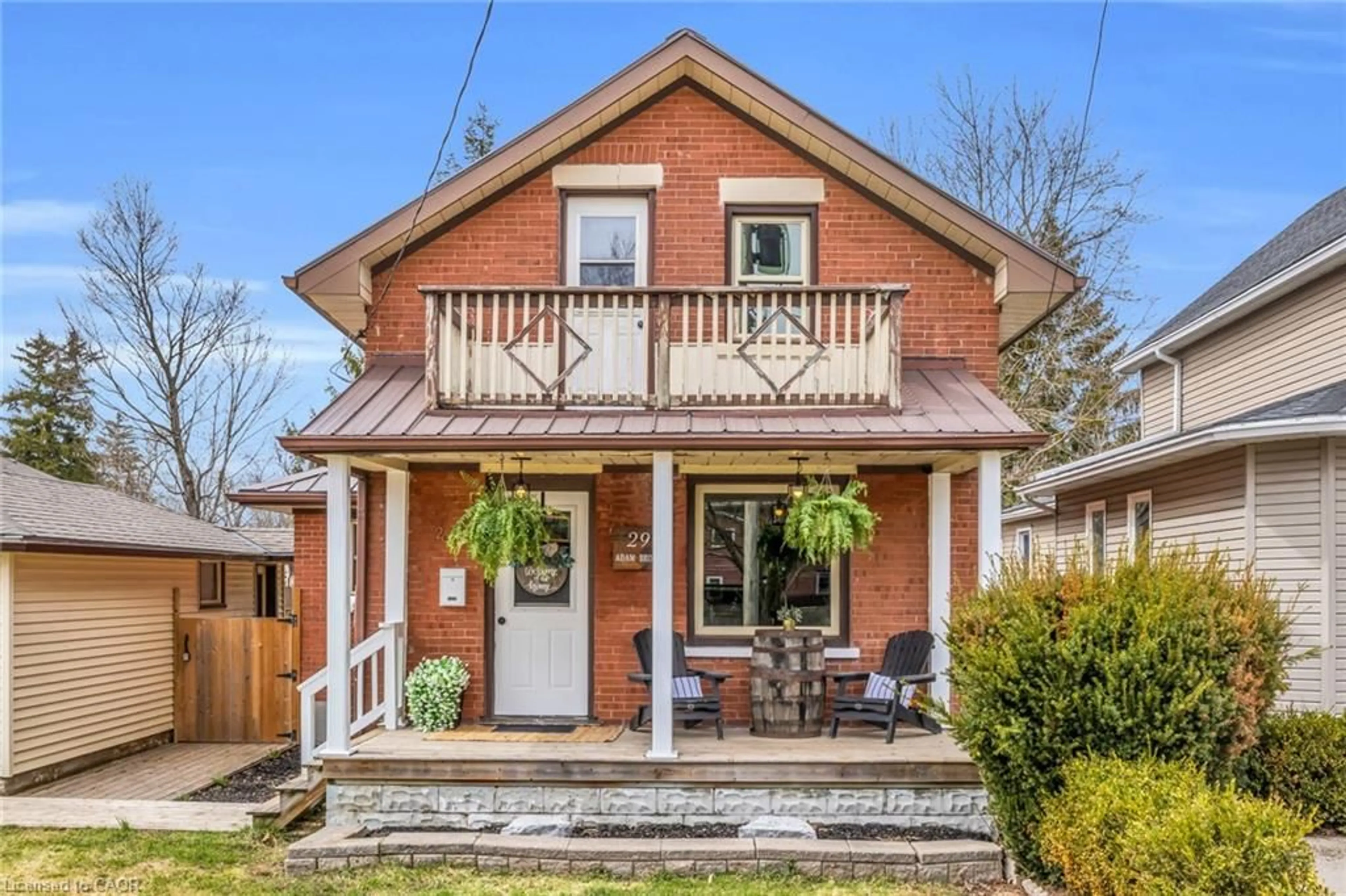 Home with brick exterior material, street for 29 Adam Brown St, Moorefield Ontario N0G 2K0