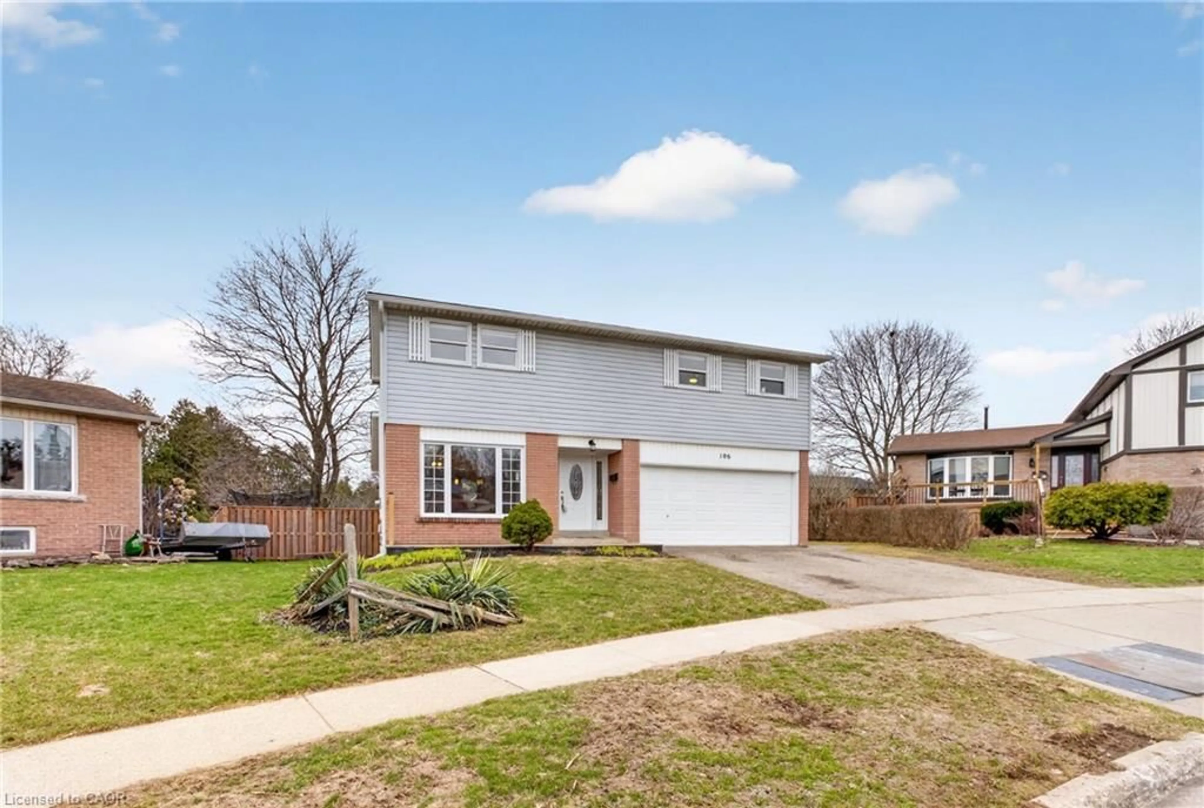 Home with brick exterior material, street for 106 Hahn Ave, Cambridge Ontario N3C 2X9