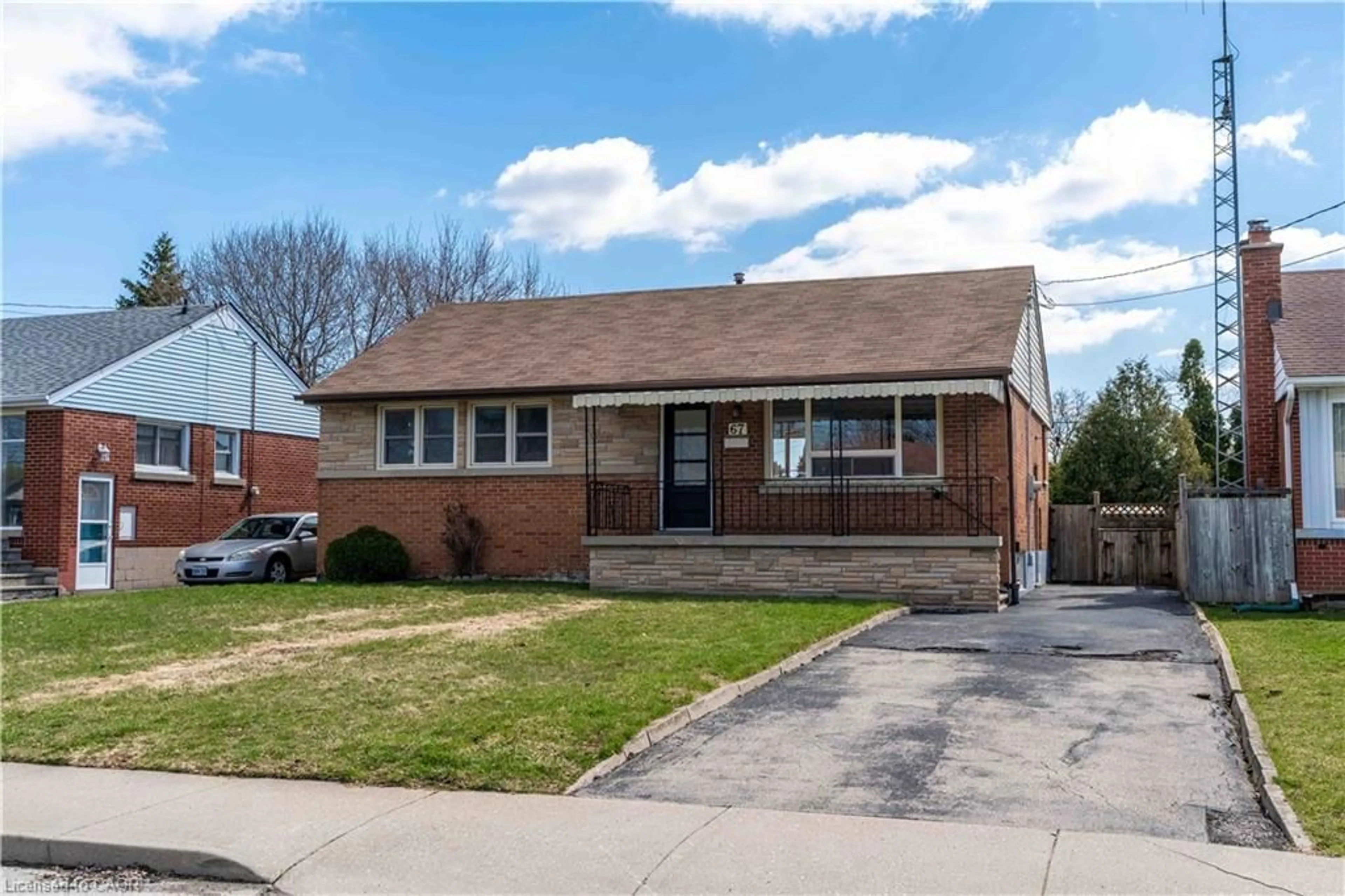 Home with brick exterior material, street for 67 Toby Cres, Hamilton Ontario L8T 2N9