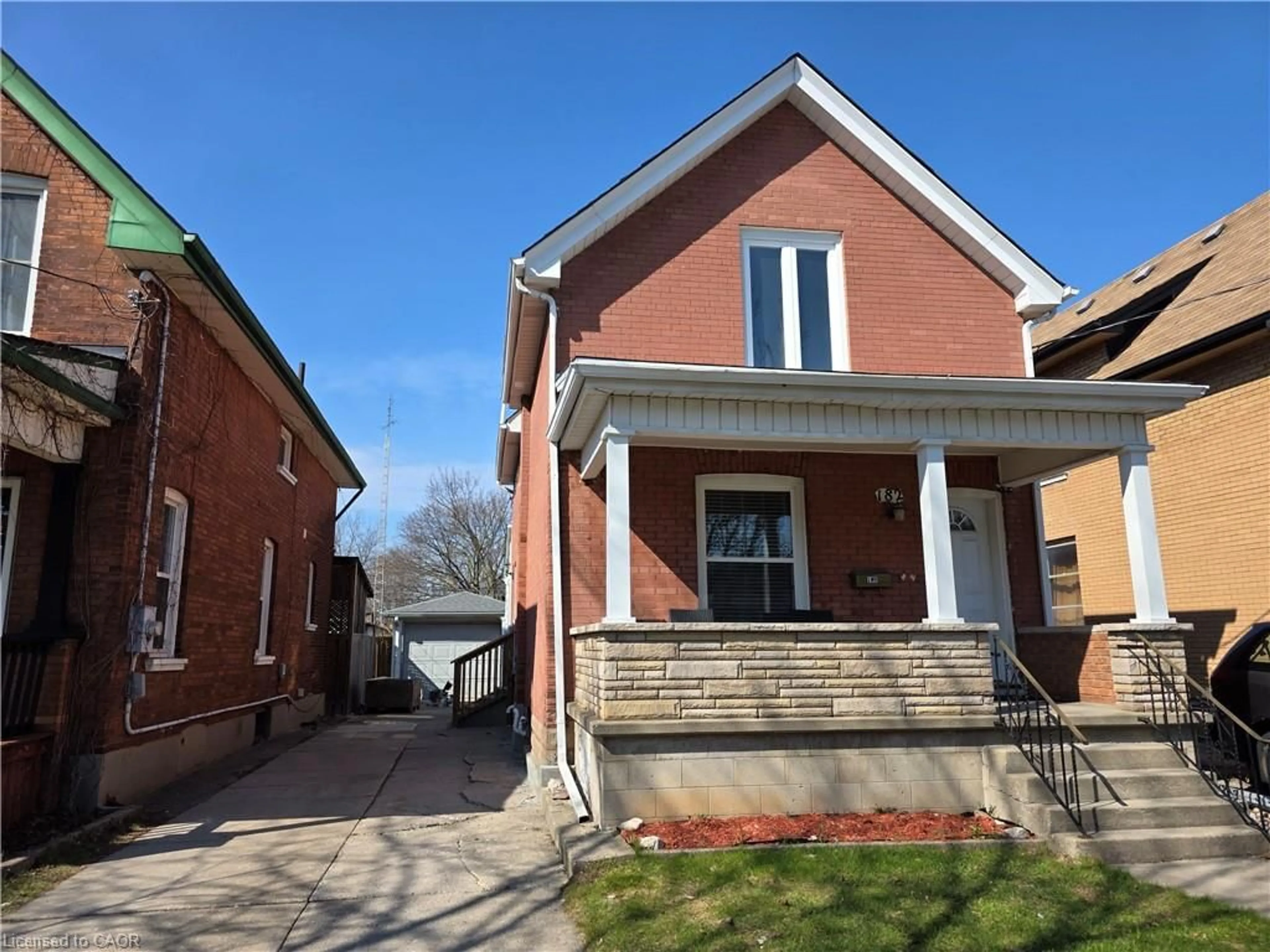 Home with brick exterior material, street for 182 Marlborough St, Brantford Ontario N3S 4S9