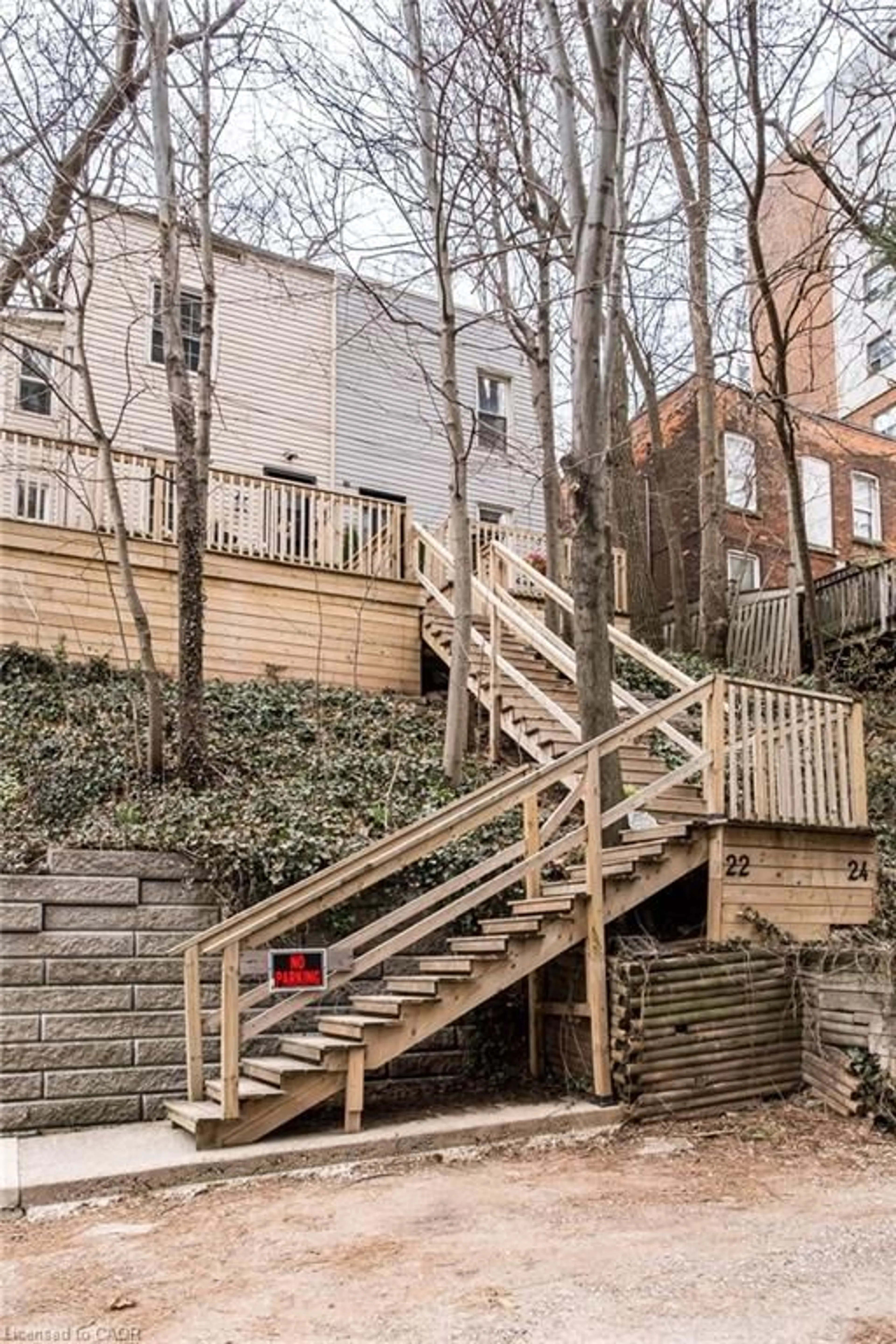 Stairs for 24 Patrick St, Hamilton Ontario L8N 1Z5