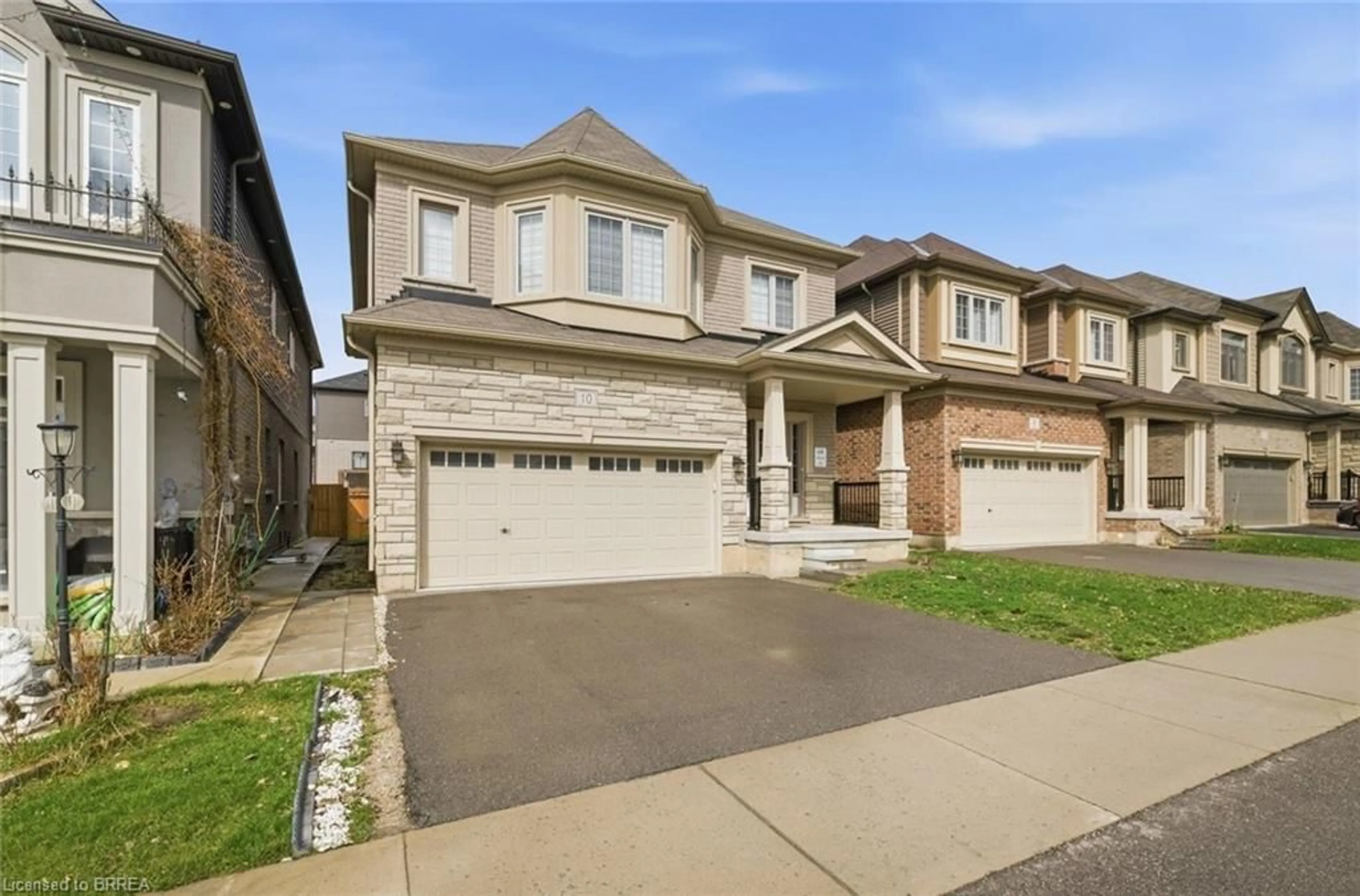 Home with brick exterior material, street for 10 Kneale St, Brantford Ontario N3S 0J2