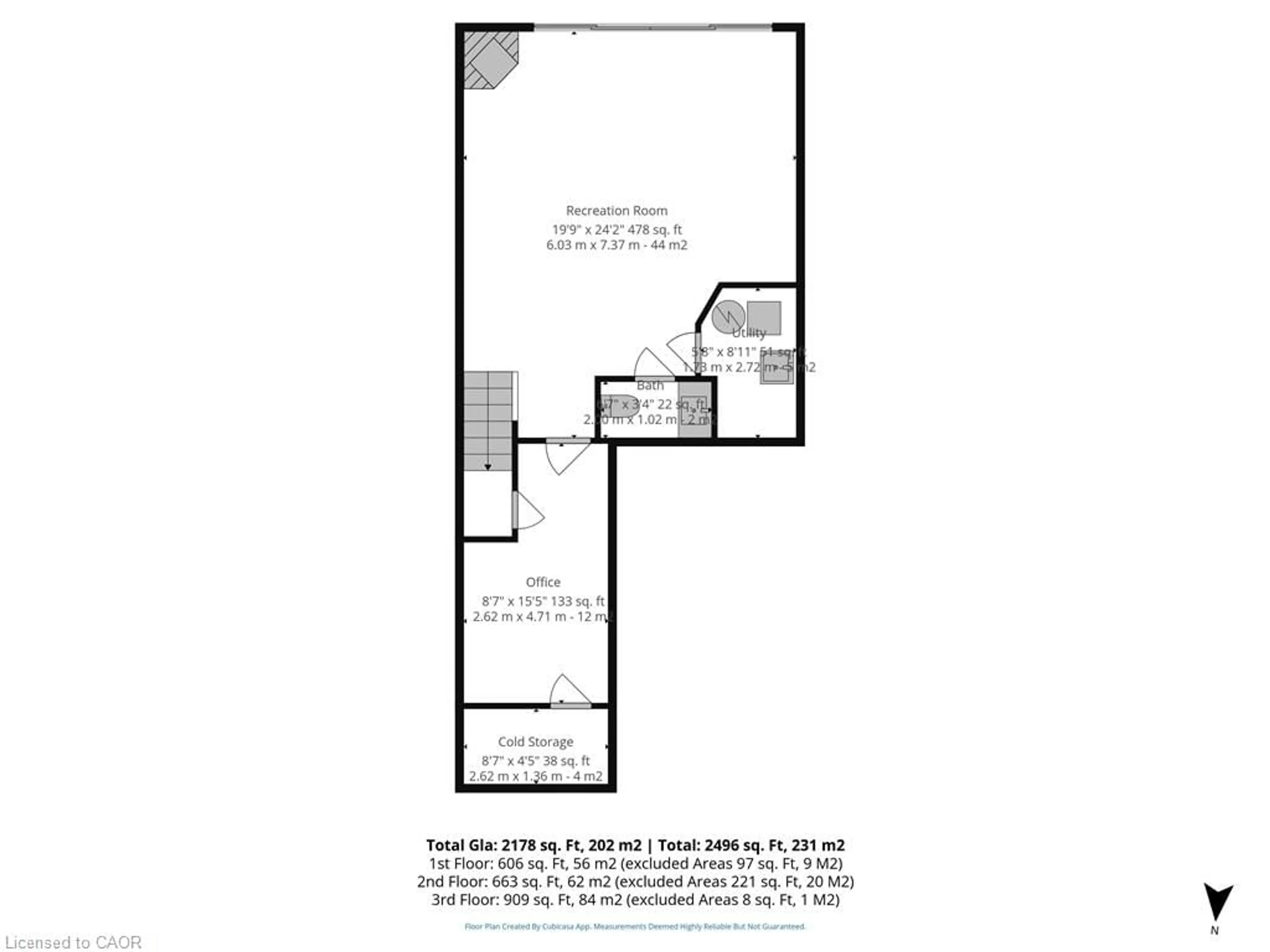 Floor plan for 122 Brown St #2, Port Dover Ontario N0A 1N7