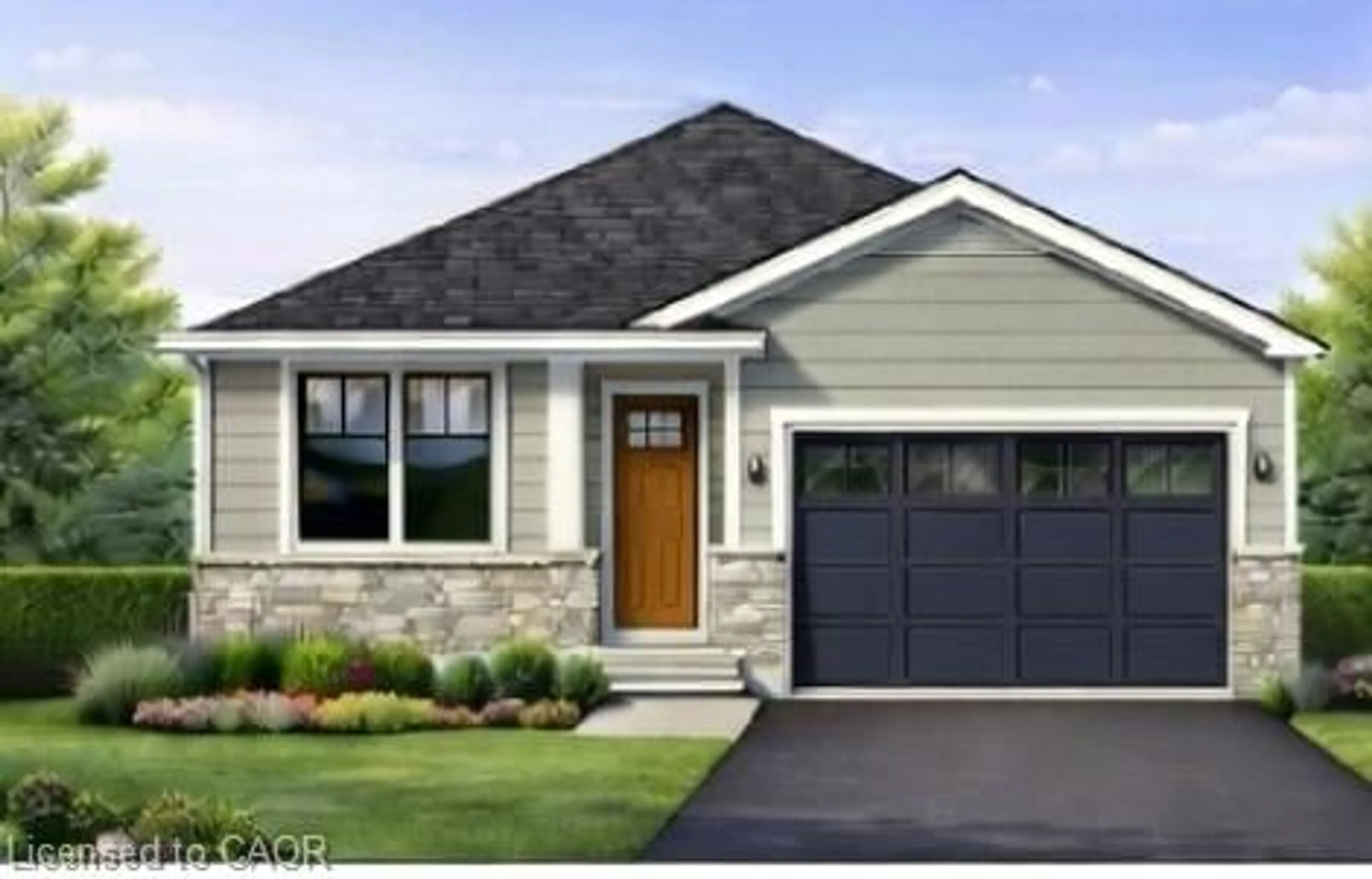 Home with vinyl exterior material, street for 151 Pike Creek Dr, Cayuga Ontario N0A 1E0