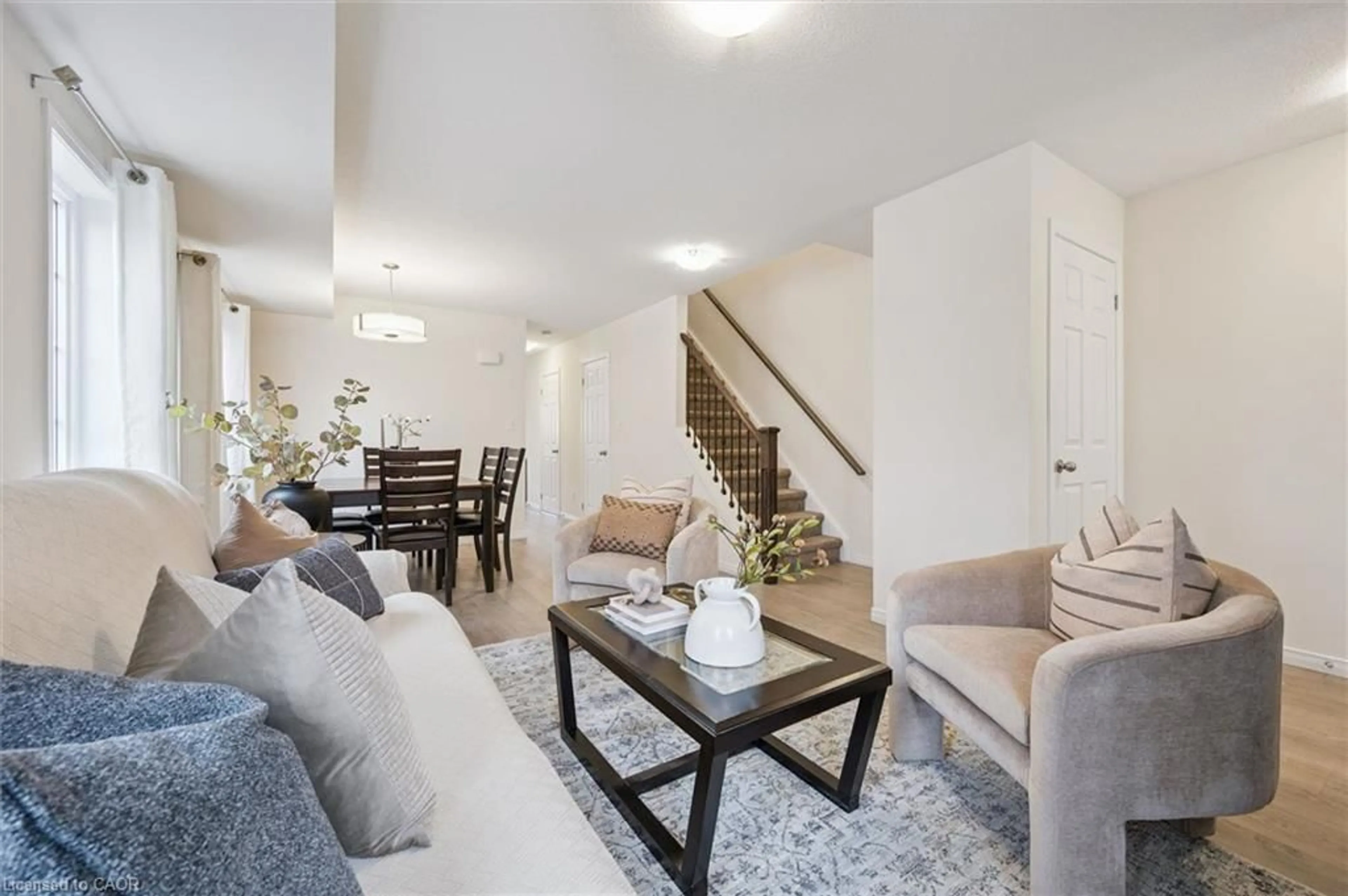 Living room with furniture, unknown for 388 Old Huron Rd #12B, Kitchener Ontario N2R 0J5