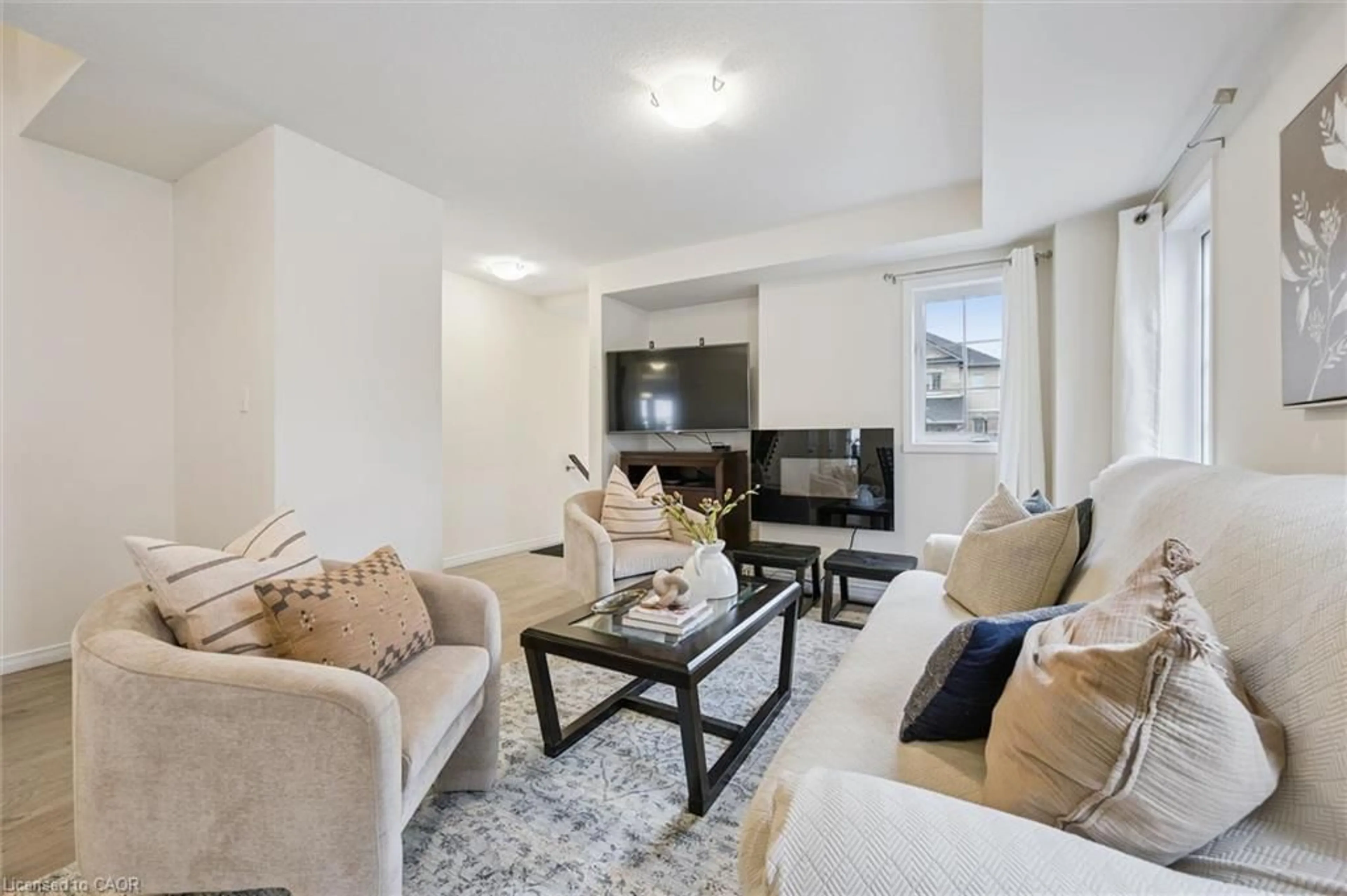 Living room with furniture, unknown for 388 Old Huron Rd #12B, Kitchener Ontario N2R 0J5