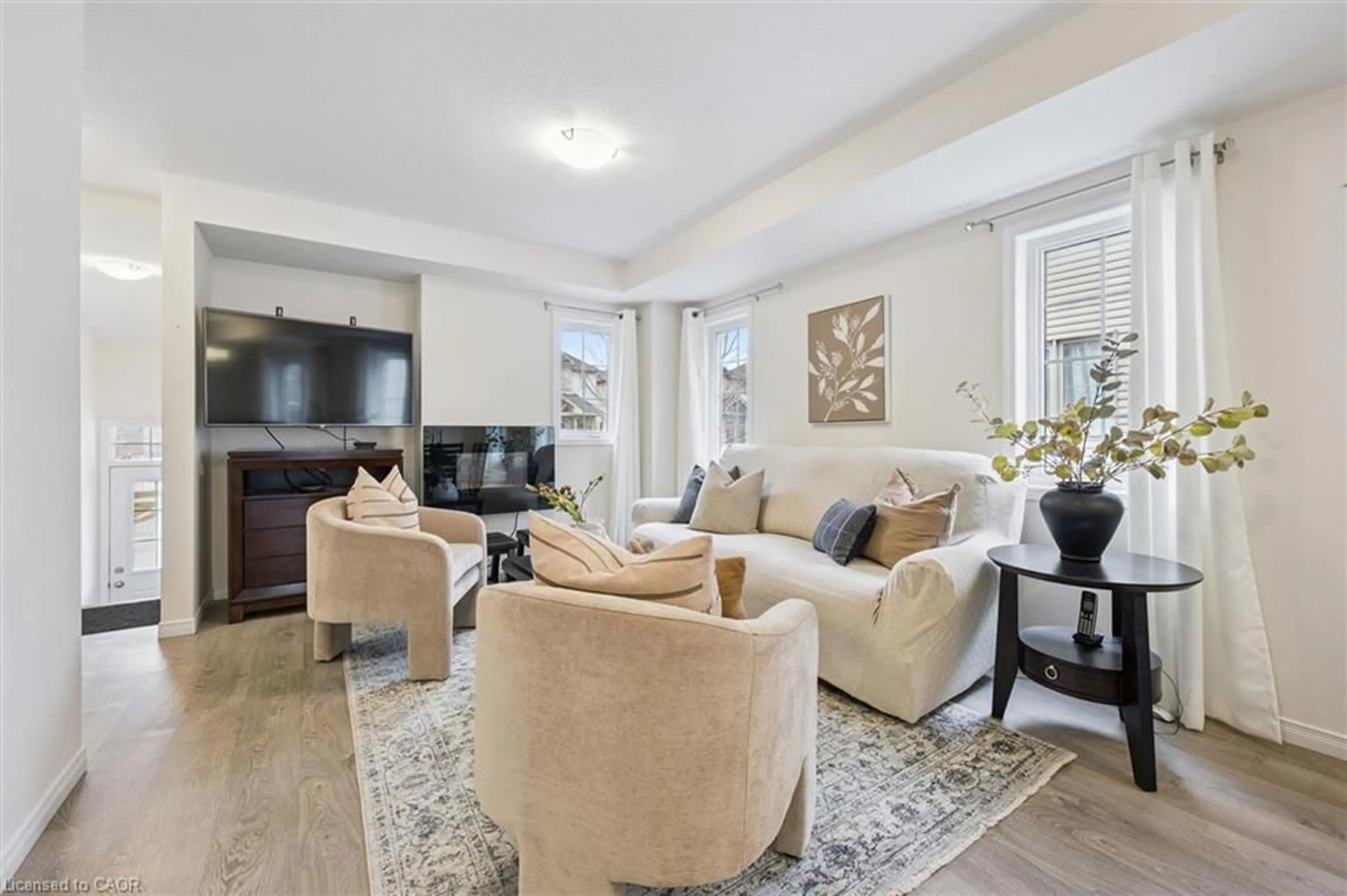 Living room with furniture, unknown for 388 Old Huron Rd #12B, Kitchener Ontario N2R 0J5