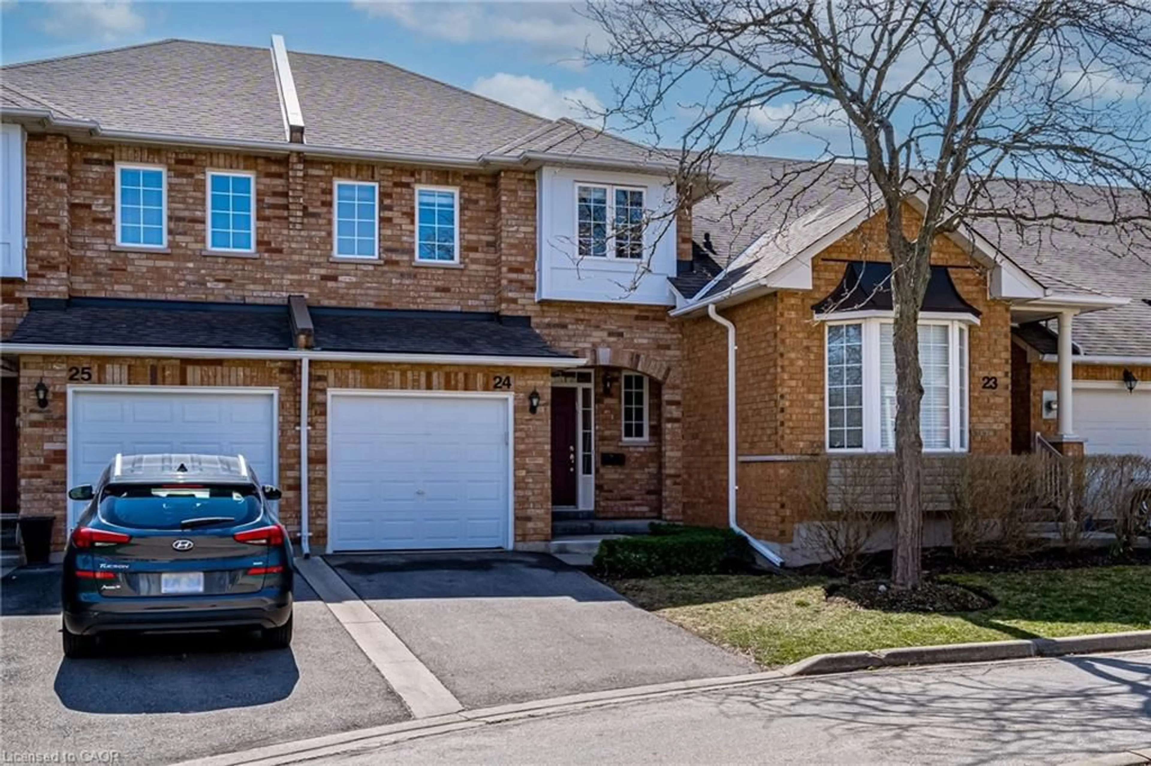 Home with brick exterior material, street for 10 Davidson Blvd #24, Dundas Ontario L9H 7N9