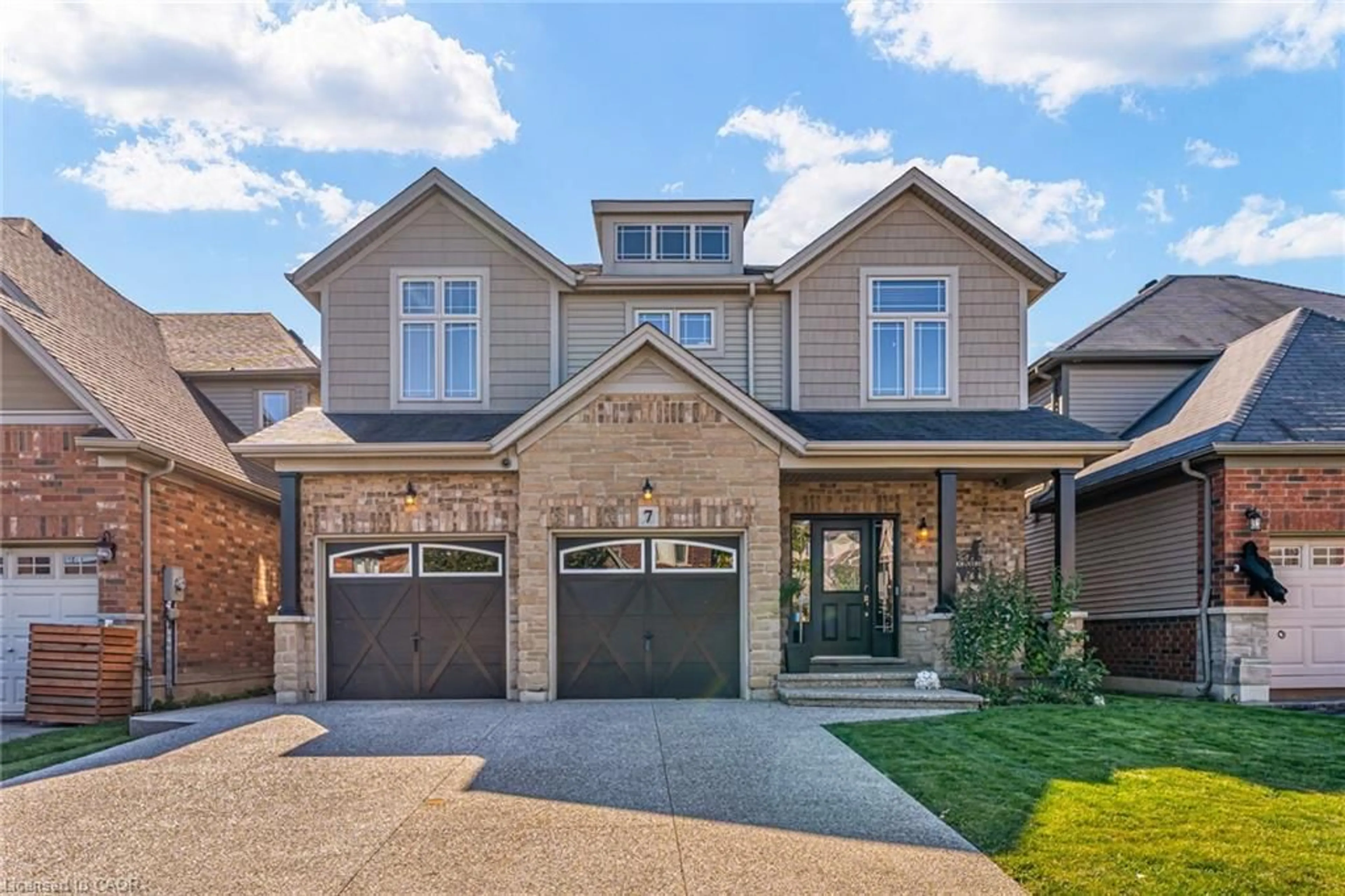 Home with brick exterior material, street for 7 Kinsman Dr, Binbrook Ontario L0R 1C0