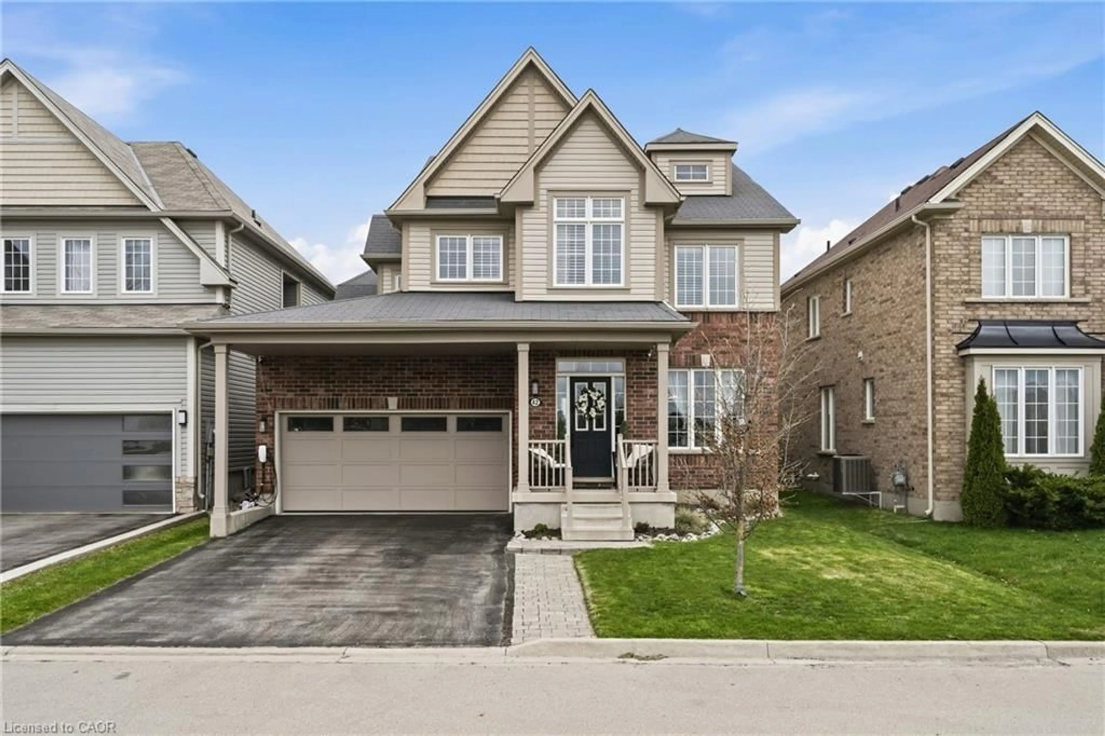 Home with brick exterior material, street for 42 Yager Dr, Binbrook Ontario L0R 1C0