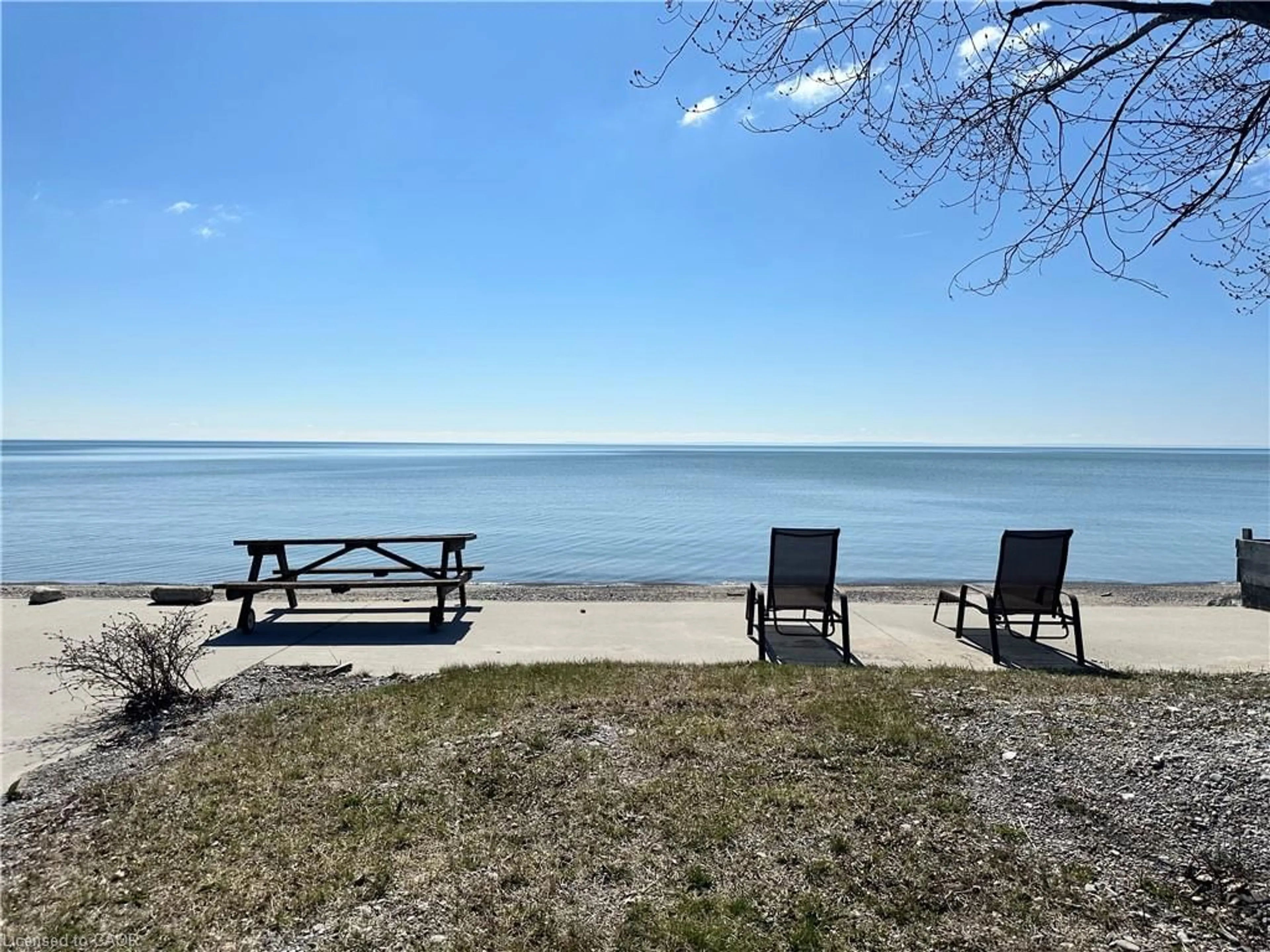Patio, water/lake/river/ocean view for 2483 North Shore Dr, Lowbanks Ontario N0A 1K0