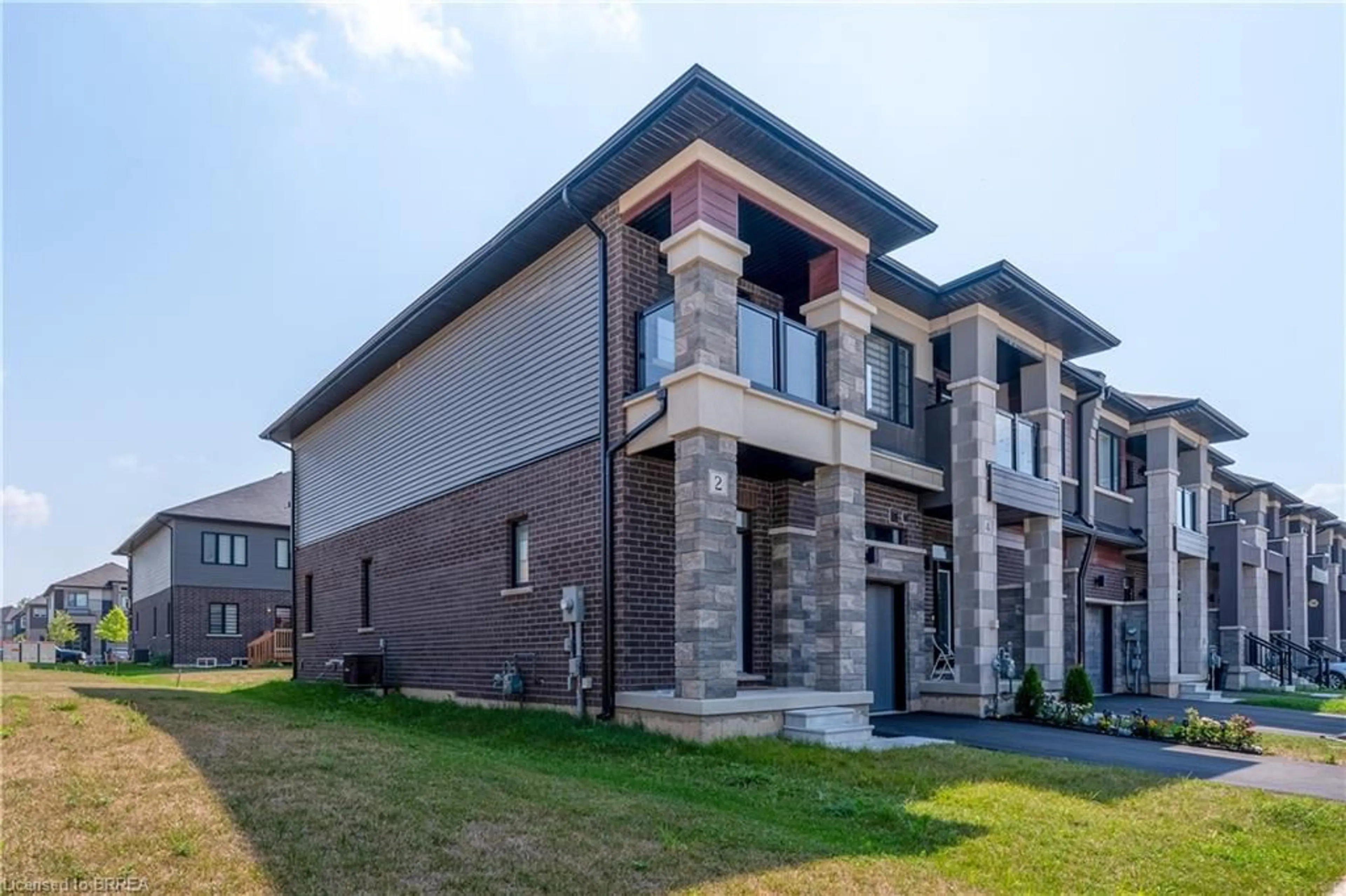 Home with brick exterior material, building for 2 Copeman Ave, Brantford Ontario N3V 0B3