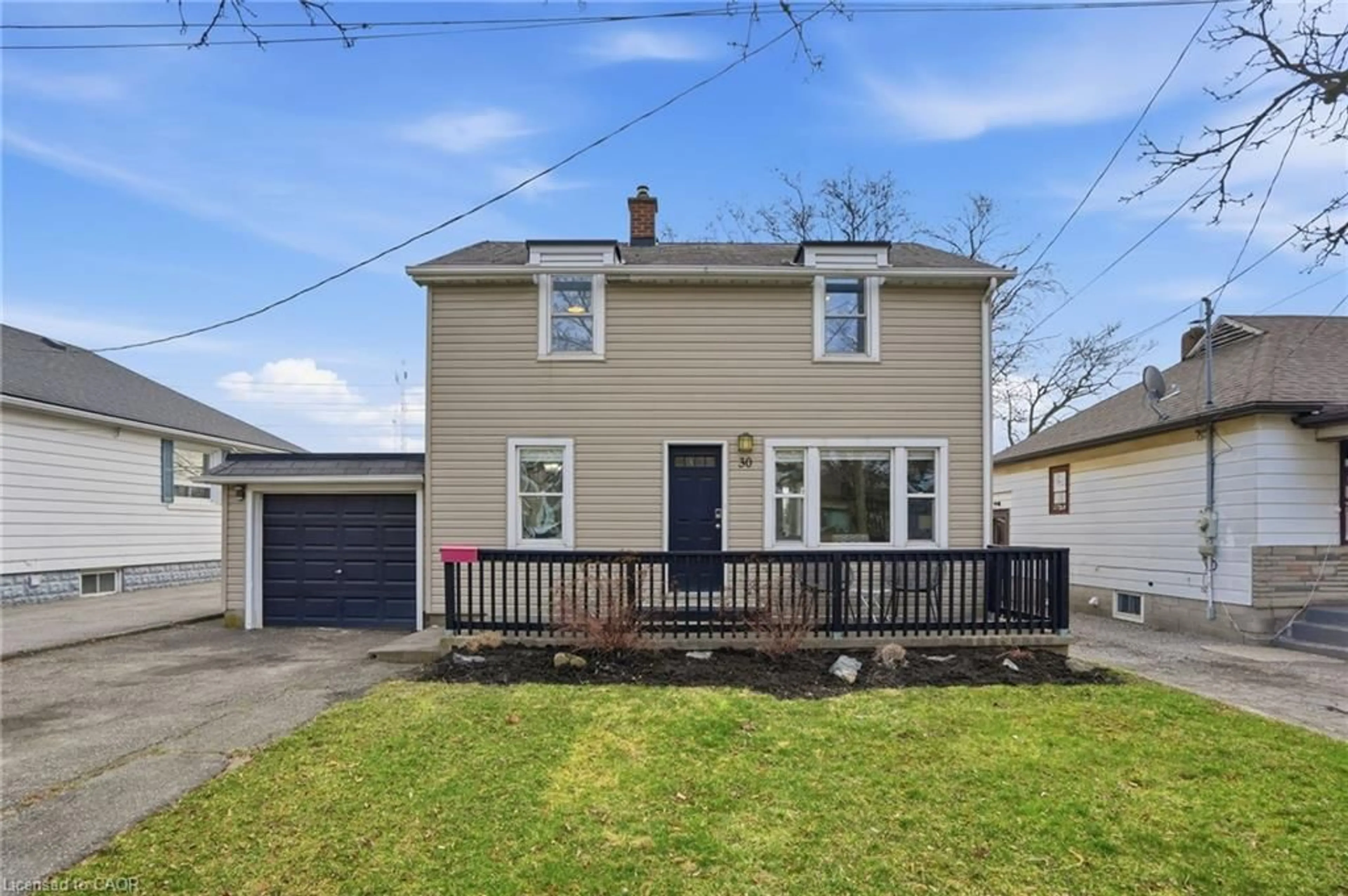 A pic from outside/outdoor area/front of a property/back of a property/a pic from drone, street for 30 Harold Ave, Welland Ontario L3B 1J5