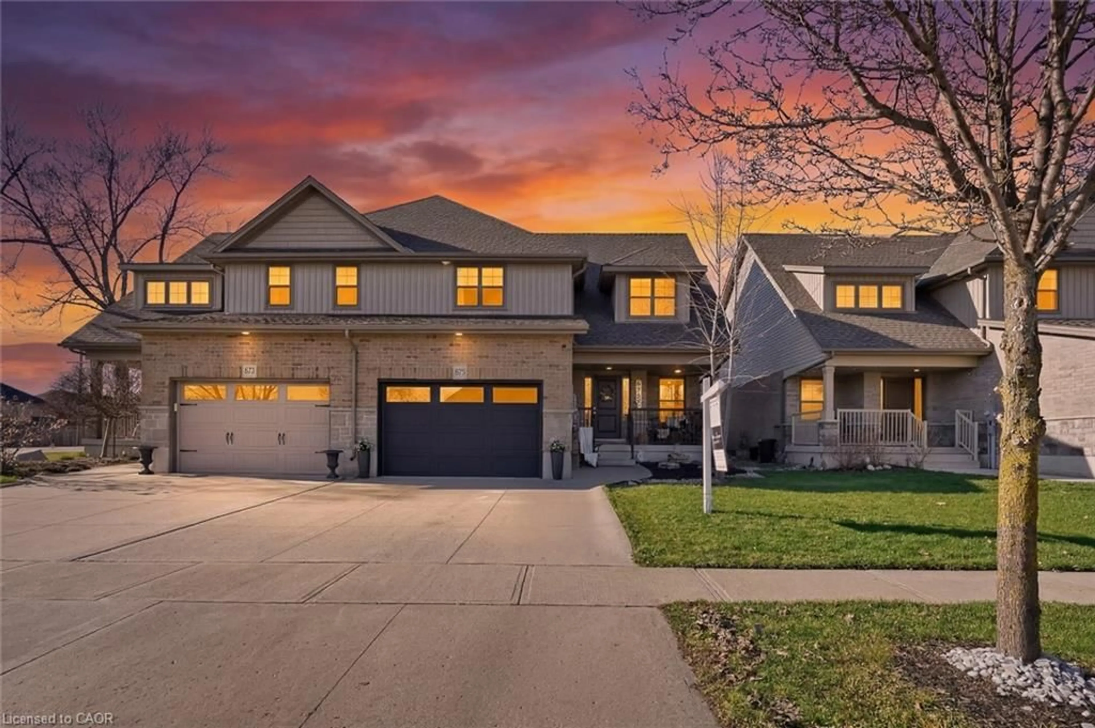 Home with brick exterior material, street for 875 Ridgewood Dr, Woodstock Ontario N4T 0E5