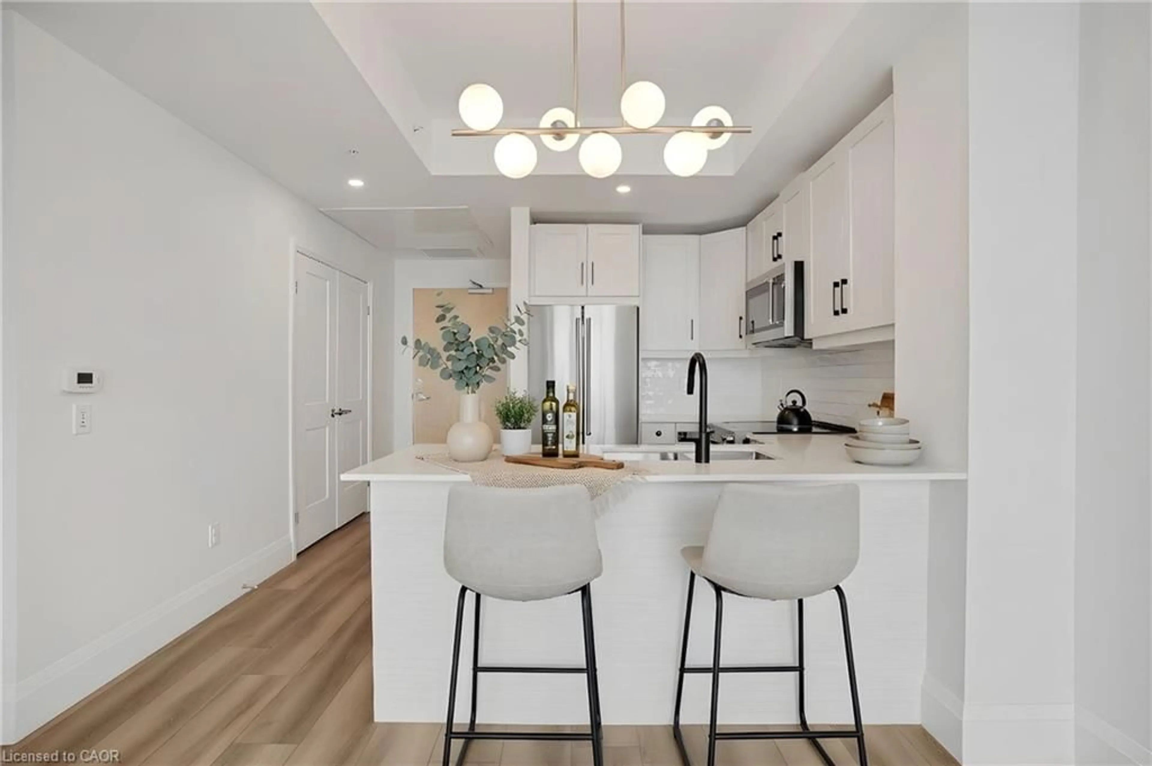 Open concept kitchen, unknown for 60 Charles St #1904, Kitchener Ontario N2G 0C9