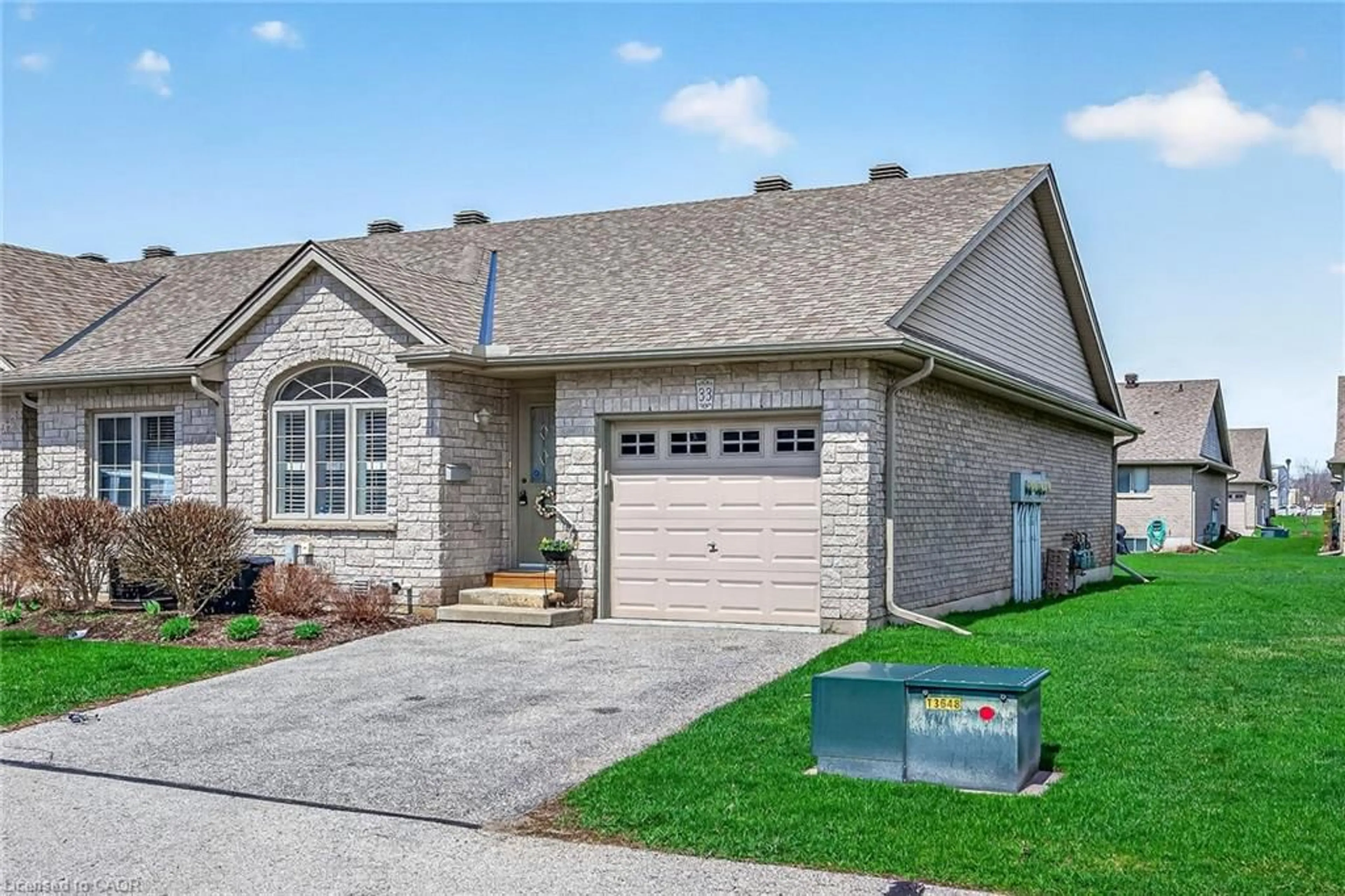 Home with brick exterior material, street for 510 Queensway St #33, Simcoe Ontario N3Y 4R4