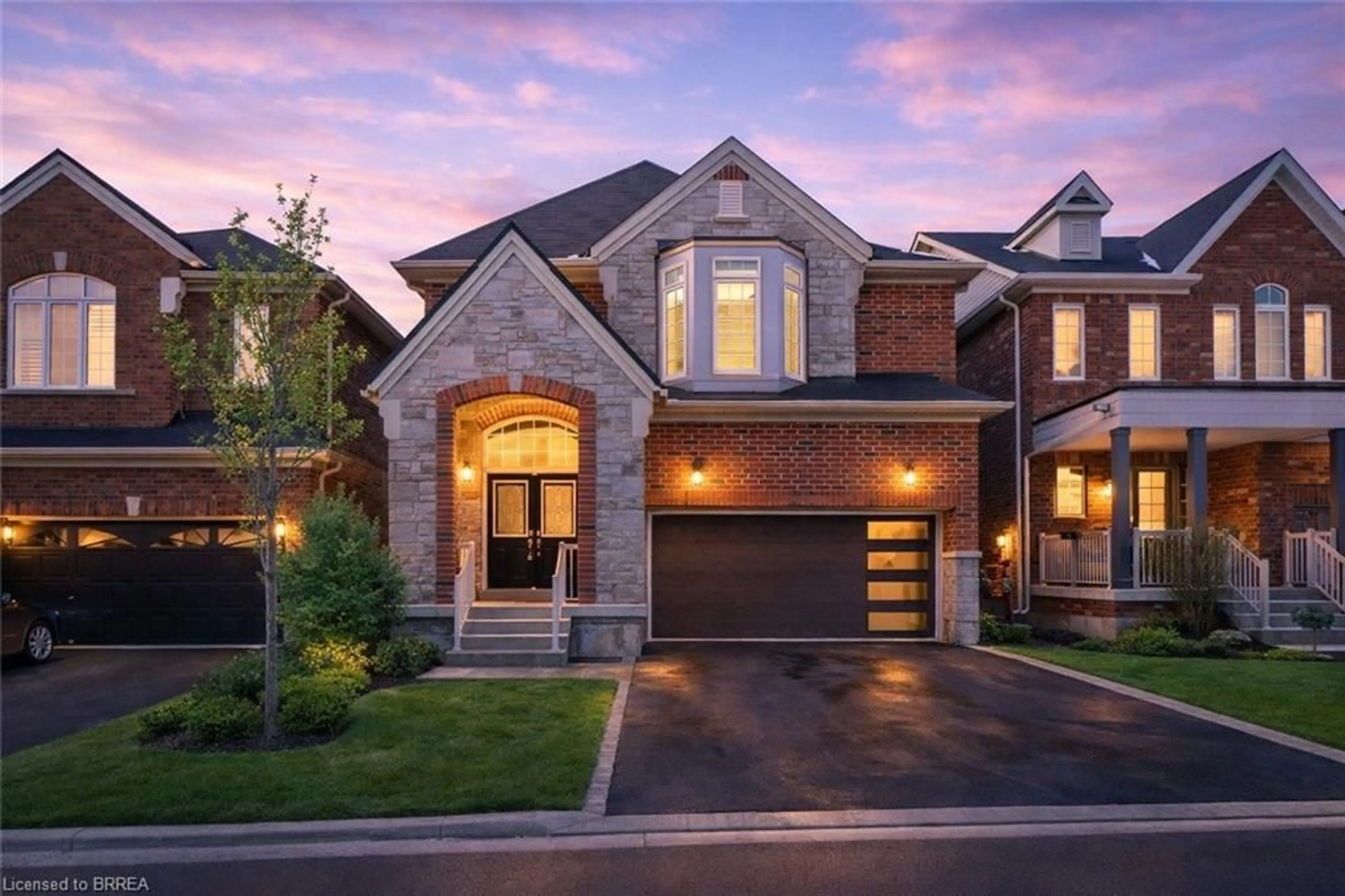Home with brick exterior material, street for 471 Ollerenshaw Pt, Milton Ontario L9T 8P7