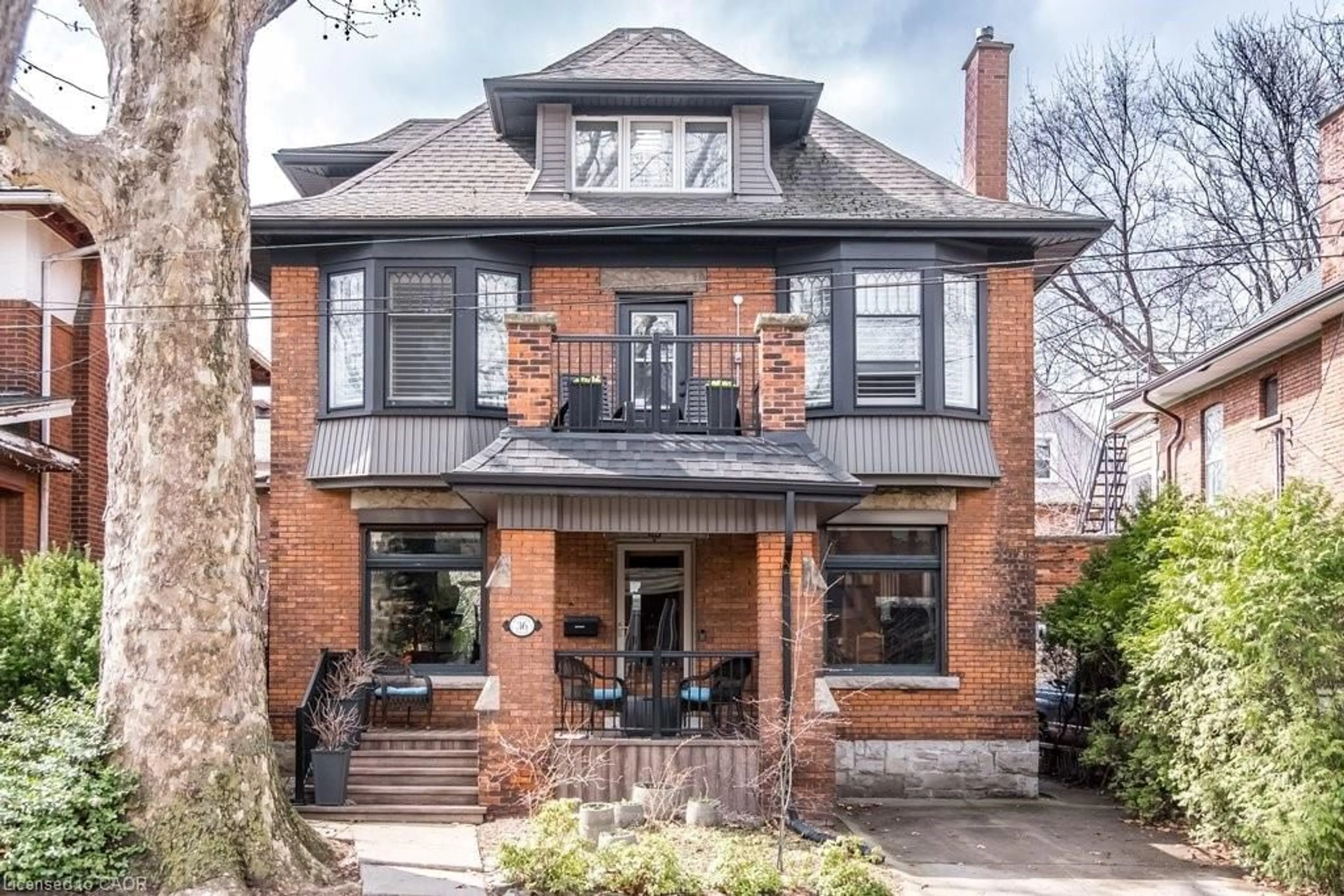 Home with brick exterior material, street for 36 Eastbourne Ave, Hamilton Ontario L8M 2M7