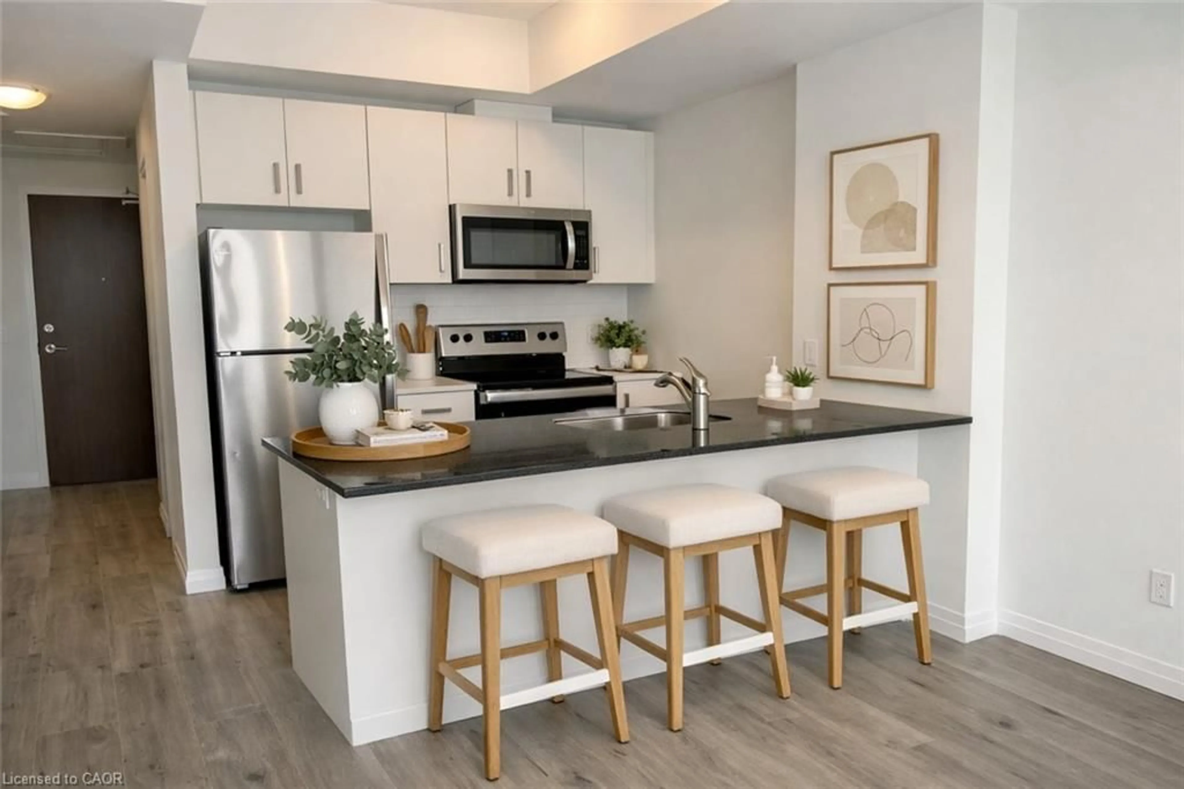 Open concept kitchen, unknown for 108 Garment St #1110, Kitchener Ontario N2G 0E2