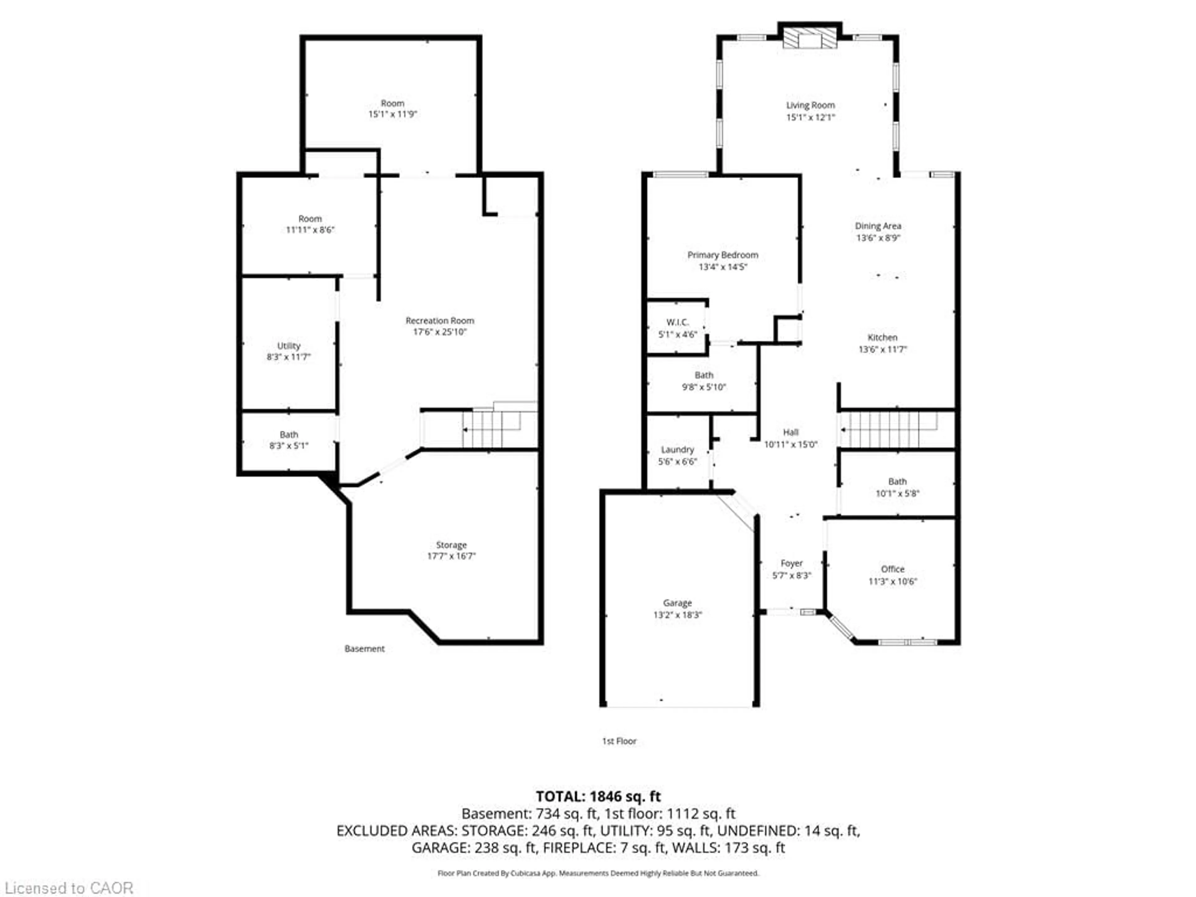 Floor plan for 29 Balsam Trail, Port Rowan Ontario N0E 1M0