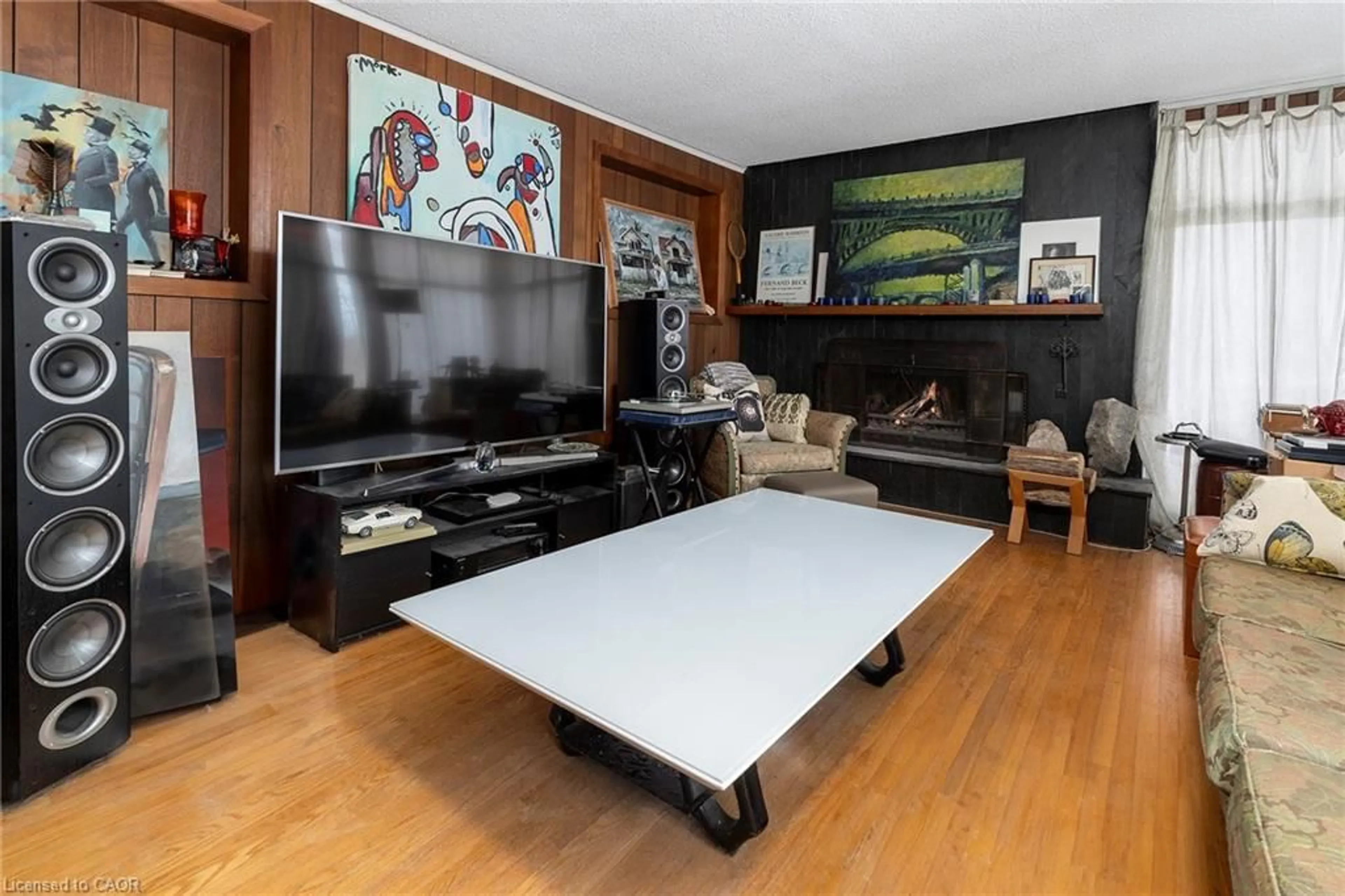 Home theater for 5 Homestead Ave, Dundas Ontario L9H 5Y6