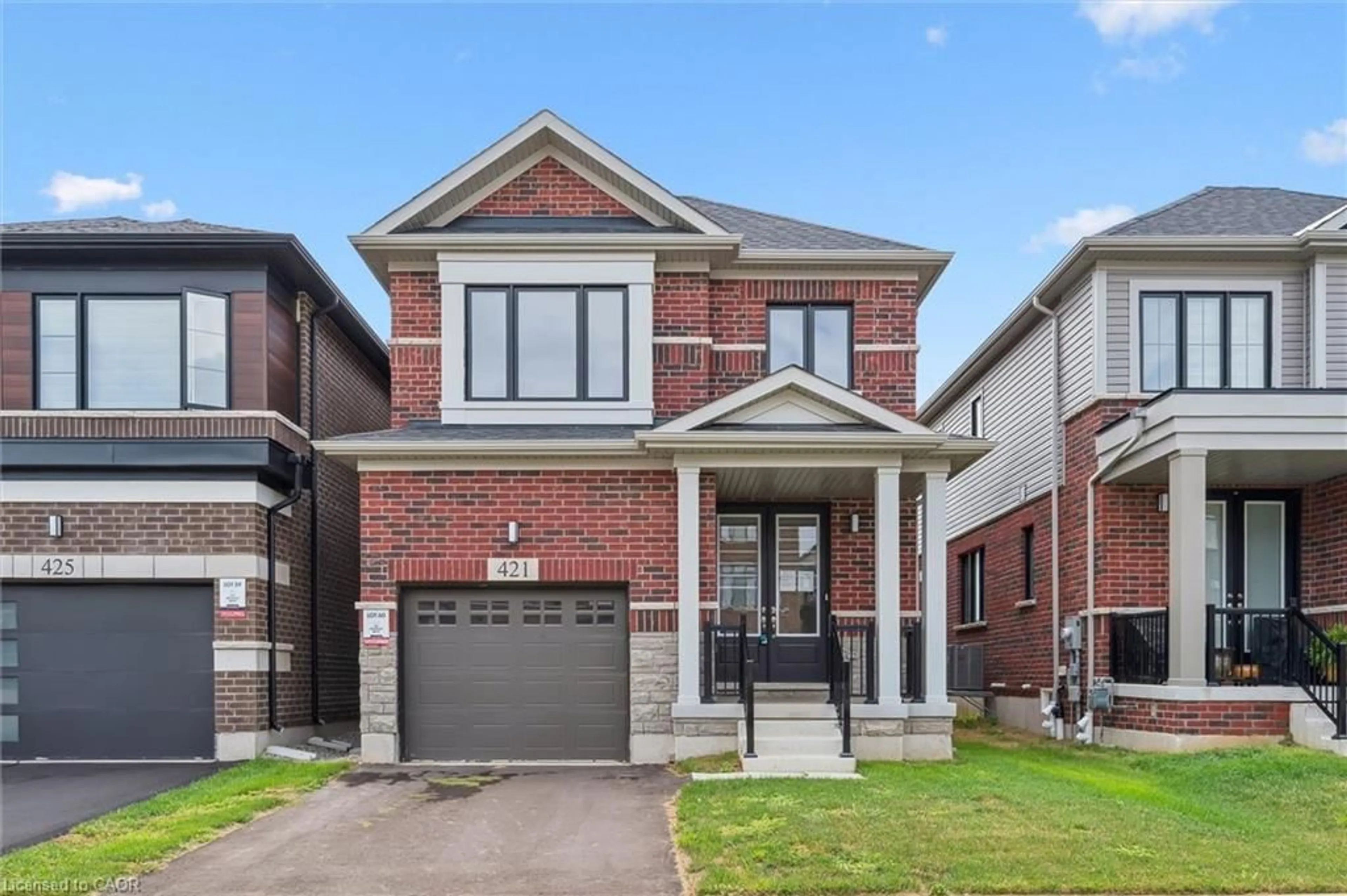 Home with brick exterior material, street for 421 Newman Dr, Cambridge Ontario N1S 0E1