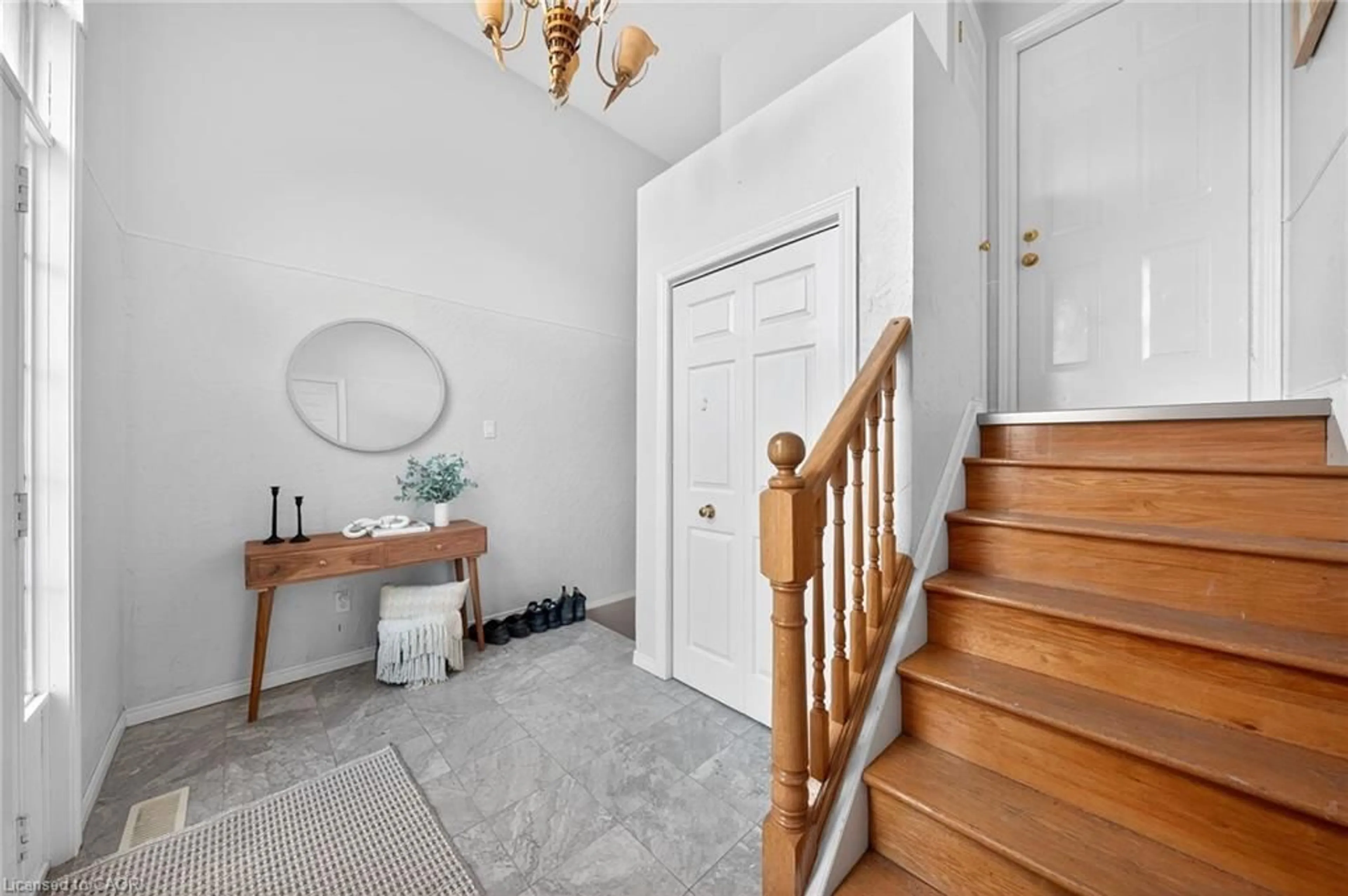 Indoor entryway for 24 Stanmore Ave, Kitchener Ontario N2B 3W2