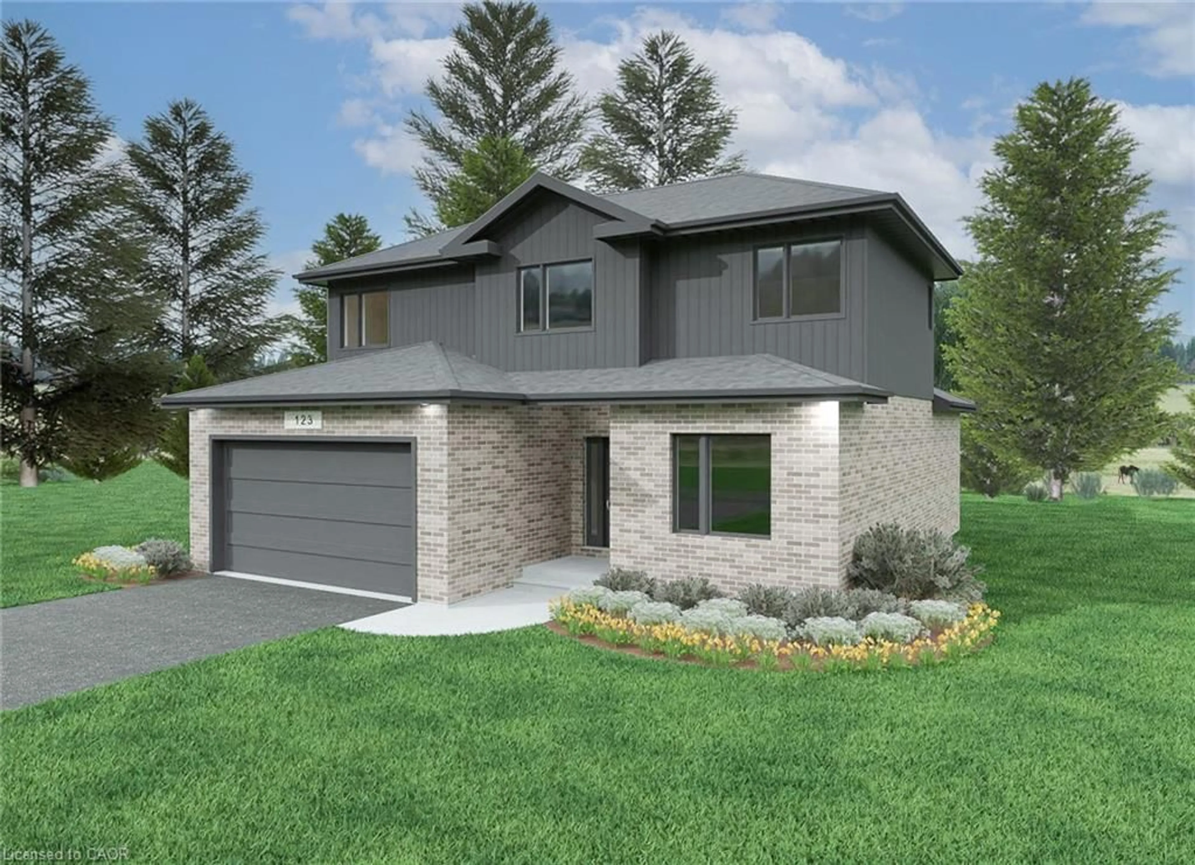 Home with brick exterior material, street for LOT 8 Mcnally Dr, Listowel Ontario N4W 2C1