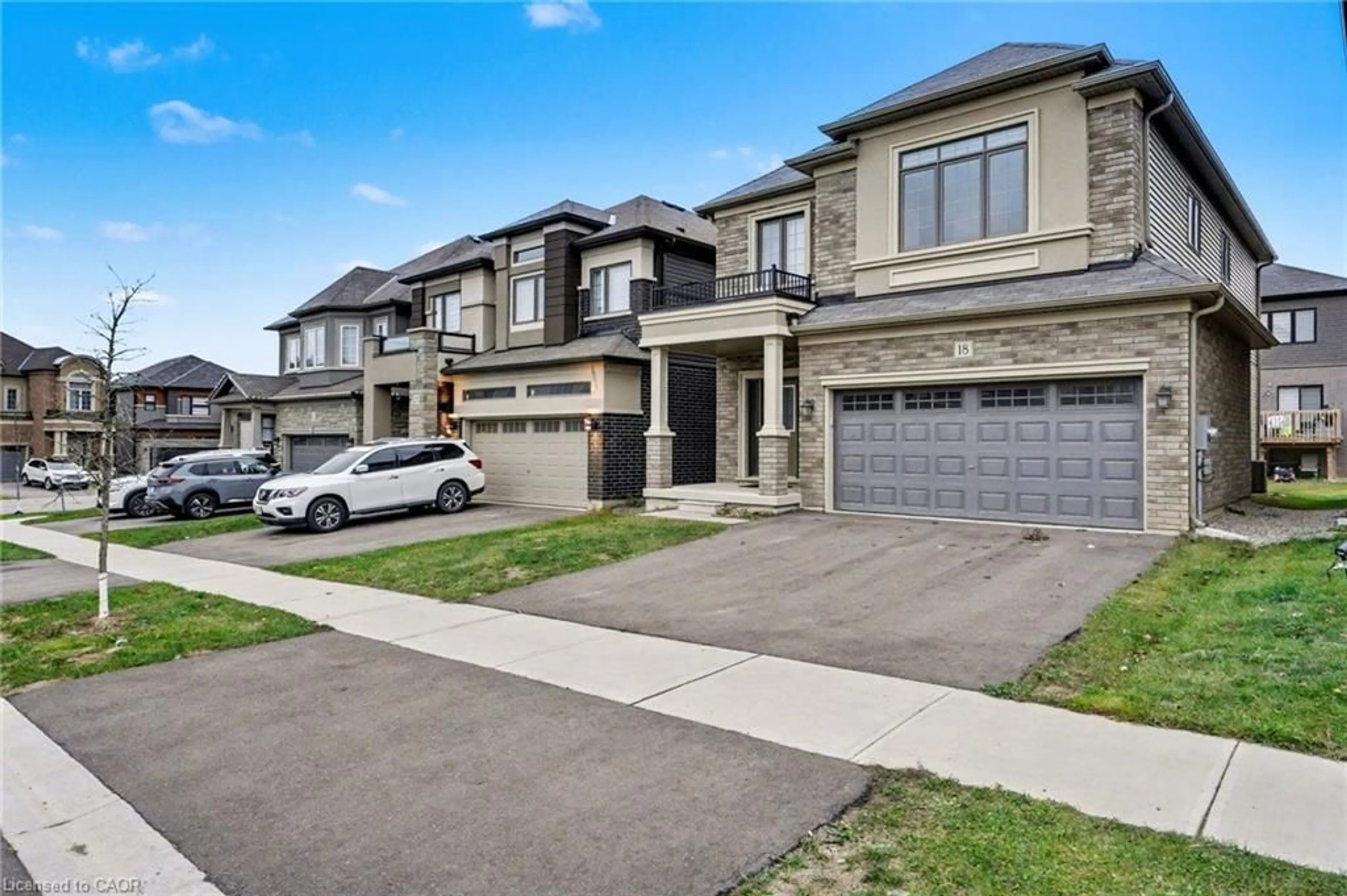 Home with brick exterior material, street for 18 Jenner Dr, Paris Ontario N3L 0L2