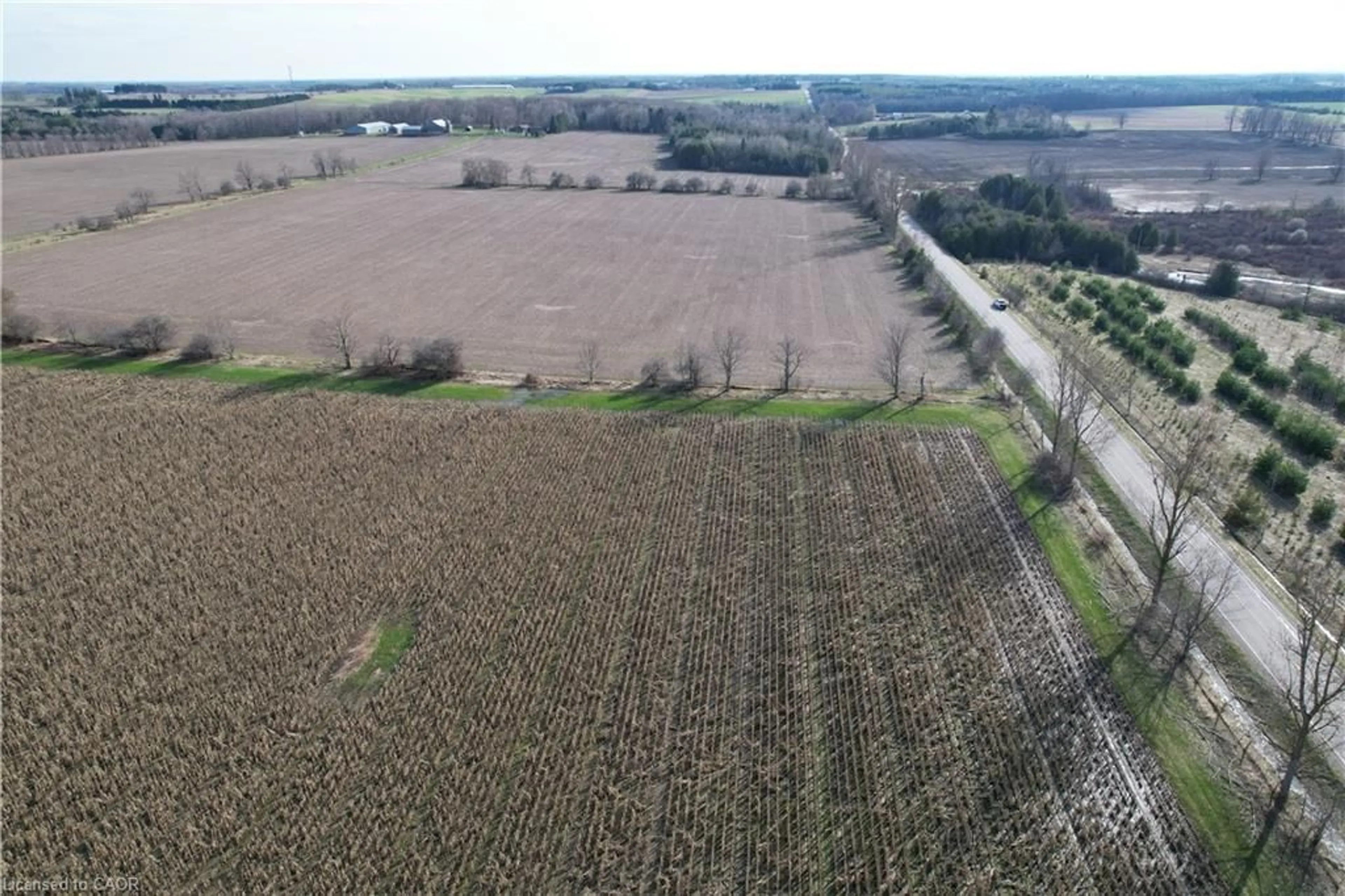 A pic from outside/outdoor area/front of a property/back of a property/a pic from drone, forest/trees view for 8255 Eramosa Garafraxa Tline, Centre Wellington Ontario N1M 2W5
