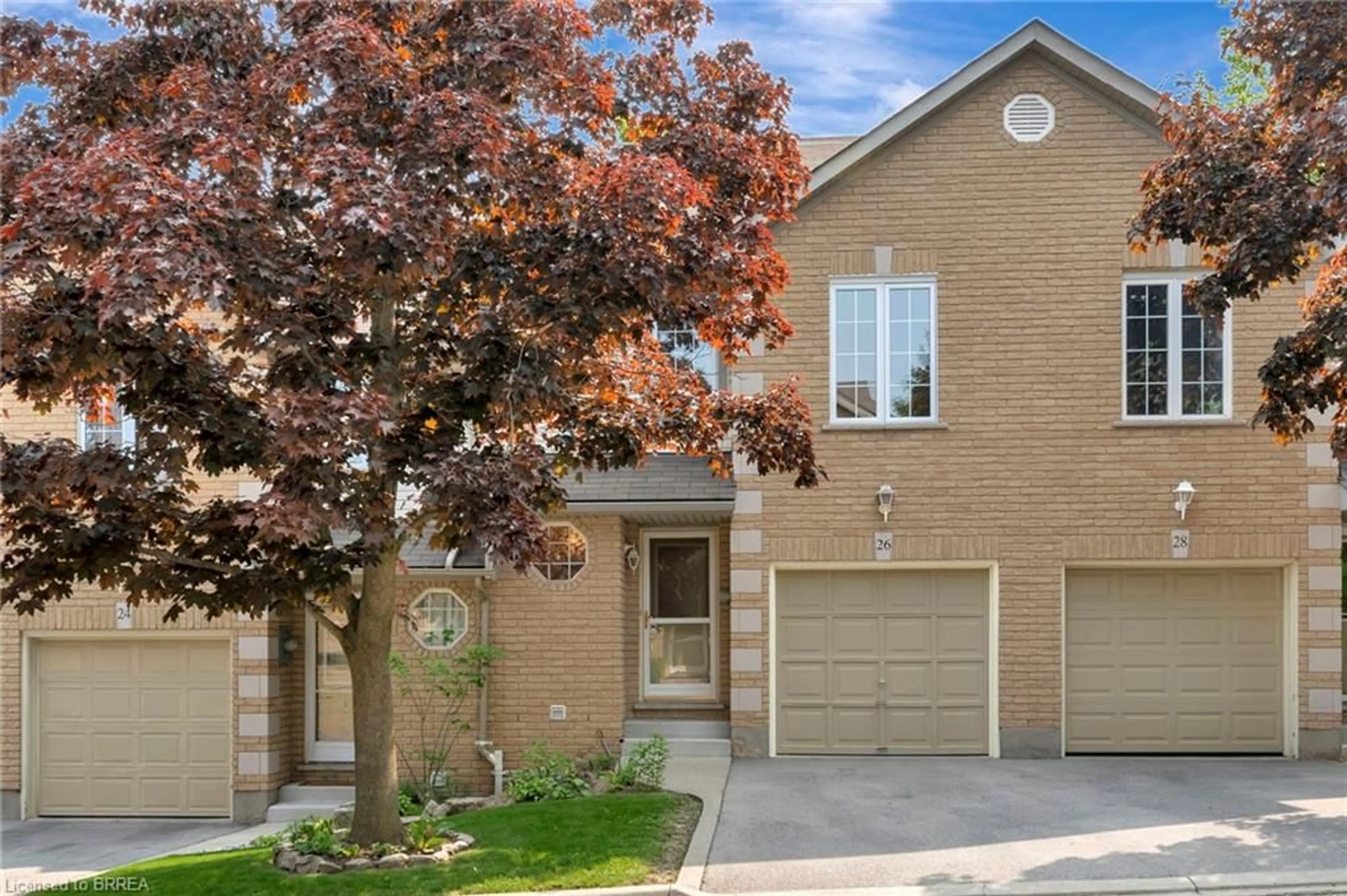 Home with brick exterior material, street for 31 Moss Blvd #26, Dundas Ontario L9H 7A6