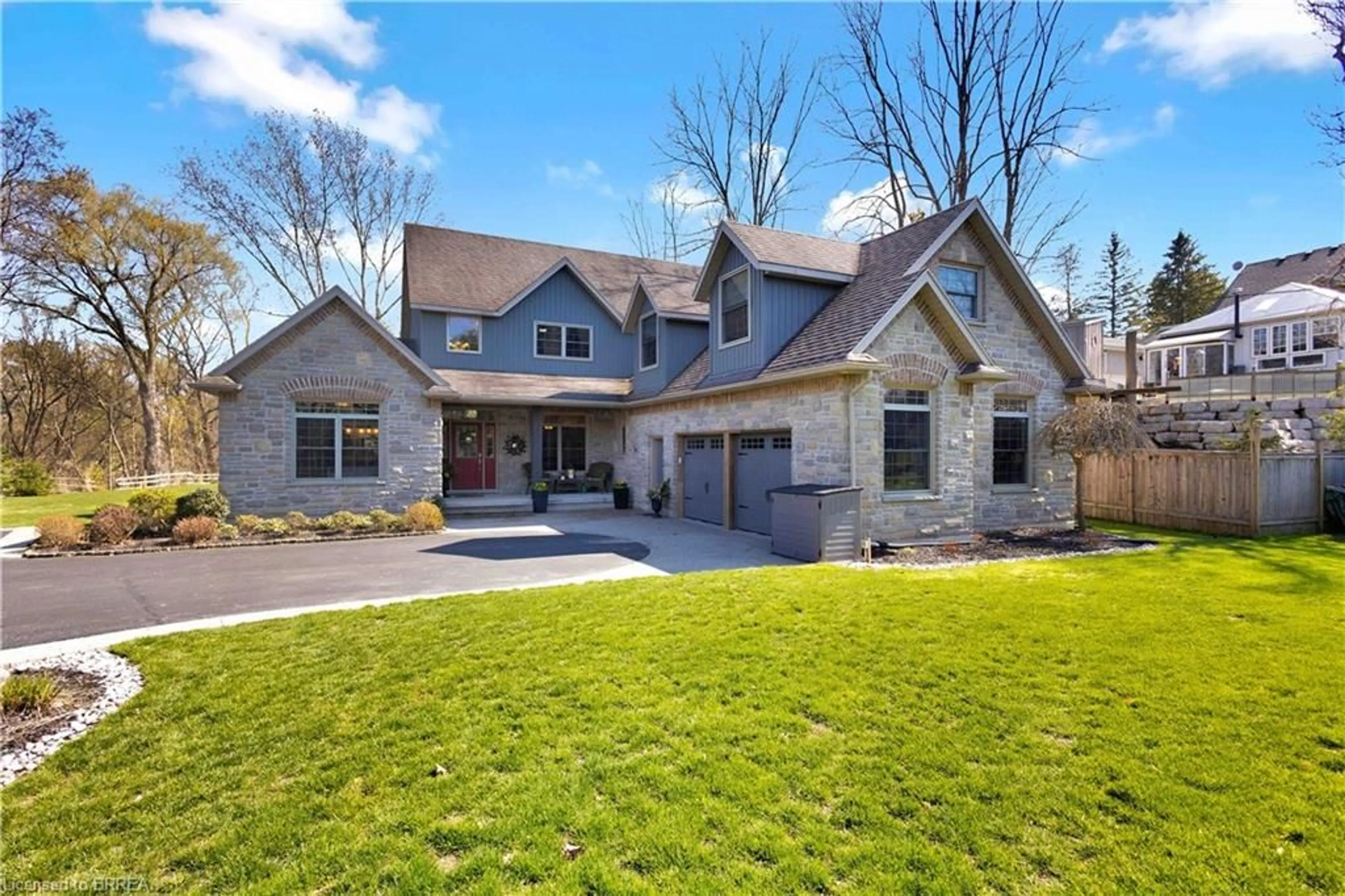 Home with brick exterior material, street for 38 Silver Lake Dr, Port Dover Ontario N0A 1N6