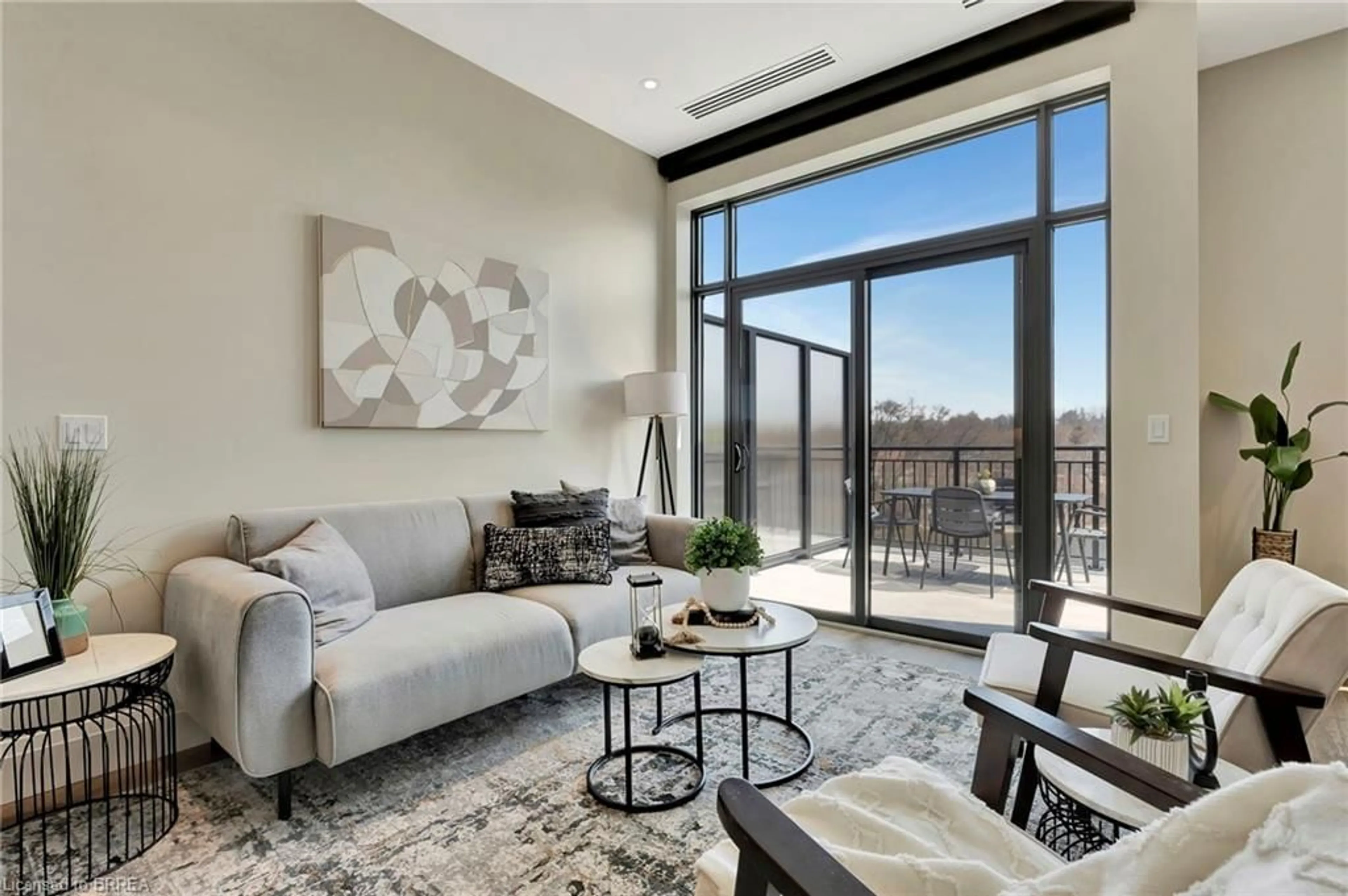 Living room with furniture, unknown for 7 Grand River St #302, Paris Ontario N3L 2L9