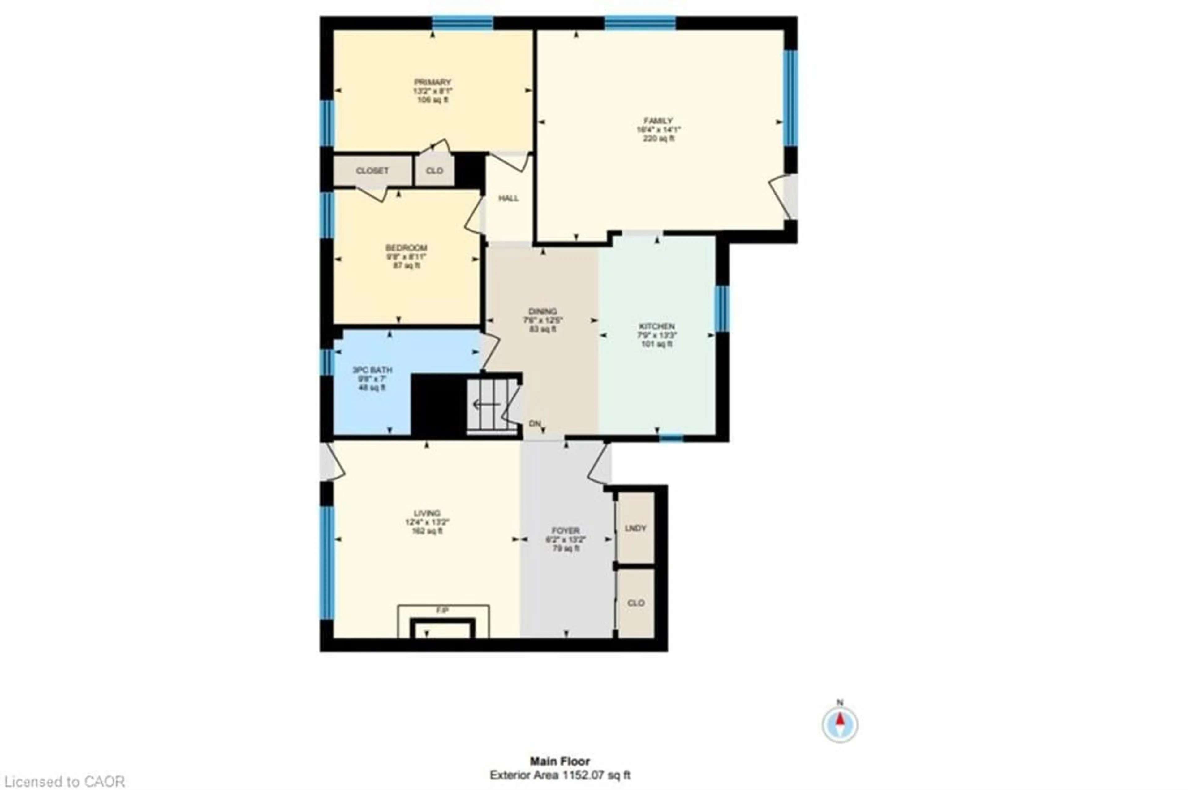 Floor plan for 104 King St, Palmerston Ontario N0G 2P0