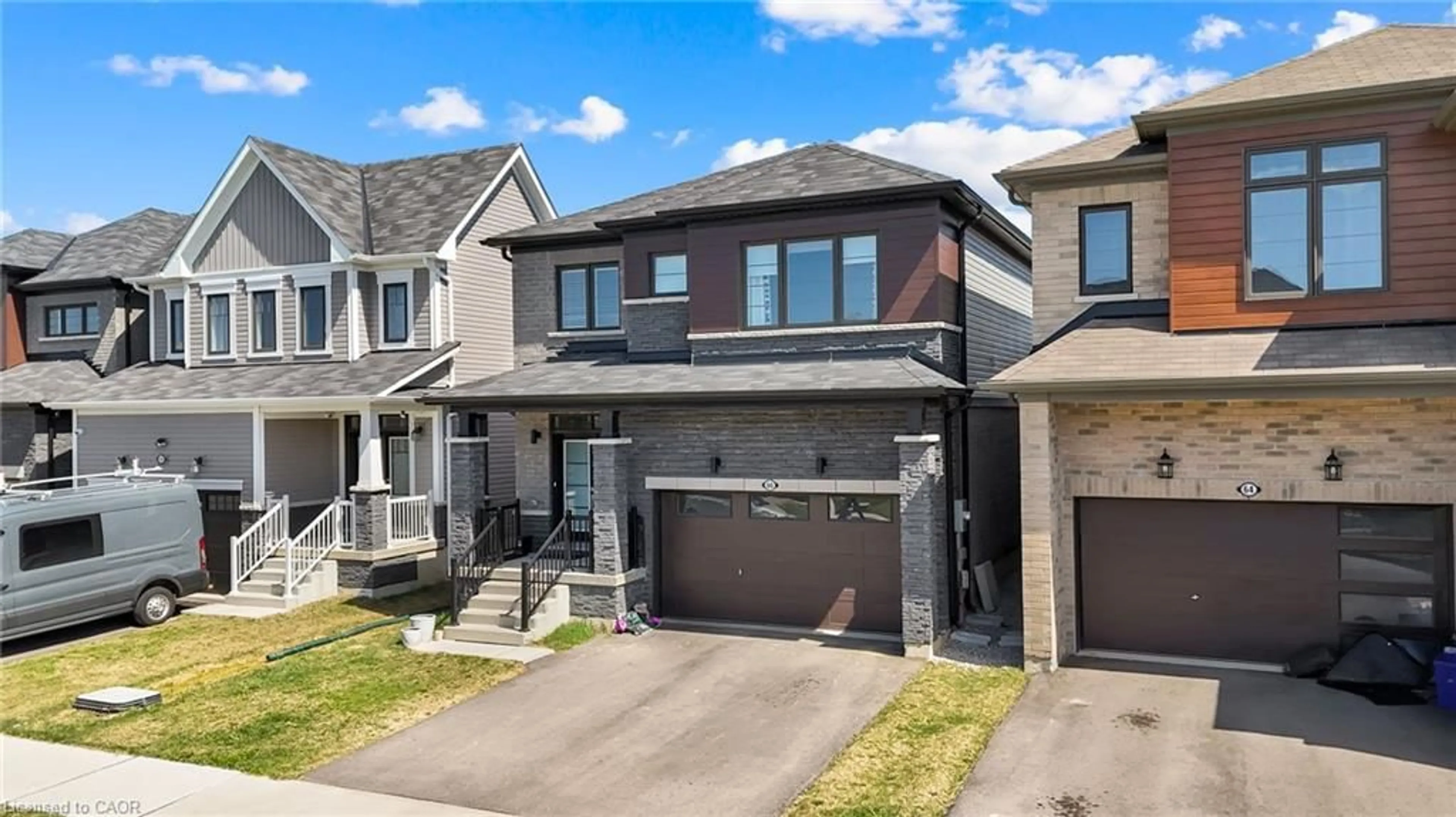 Home with brick exterior material, street for 66 Lillian Way, Caledonia Ontario N3W 0E7